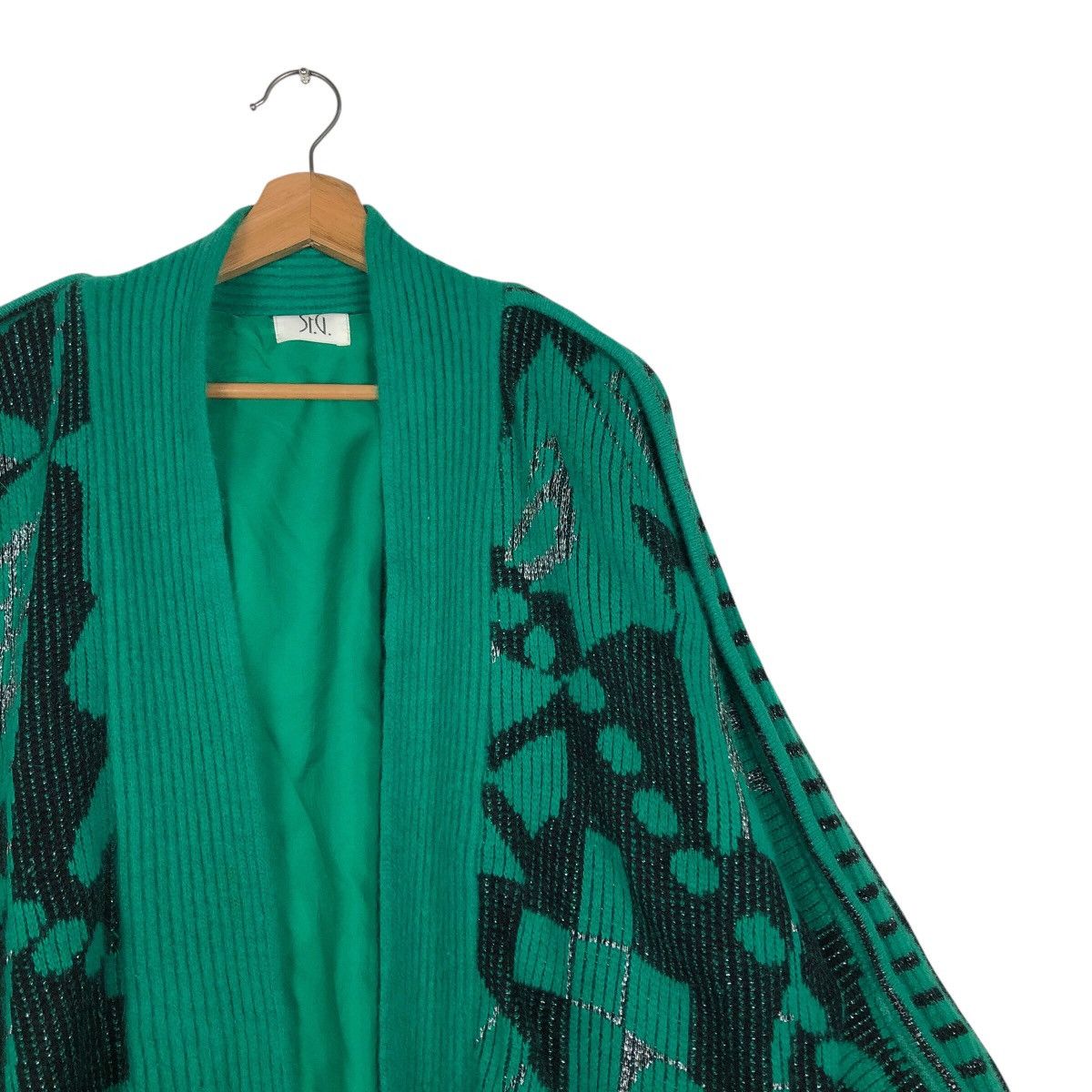 Japanese Brand 📌Vintage Bomber Jacket Design Cardigan Stg Issey Miyake Size US M / EU 48-50 / 2 - 7 Thumbnail