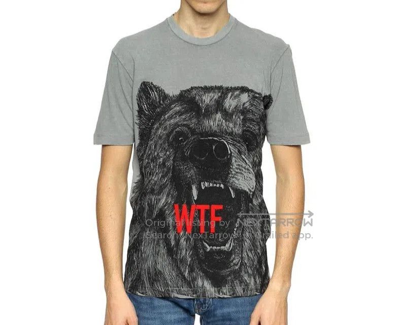 Dsquared2 DSquared2 WTF Bear Print Short Sleeve T. Size US M / EU 48-50 / 2 - 2 Thumbnail