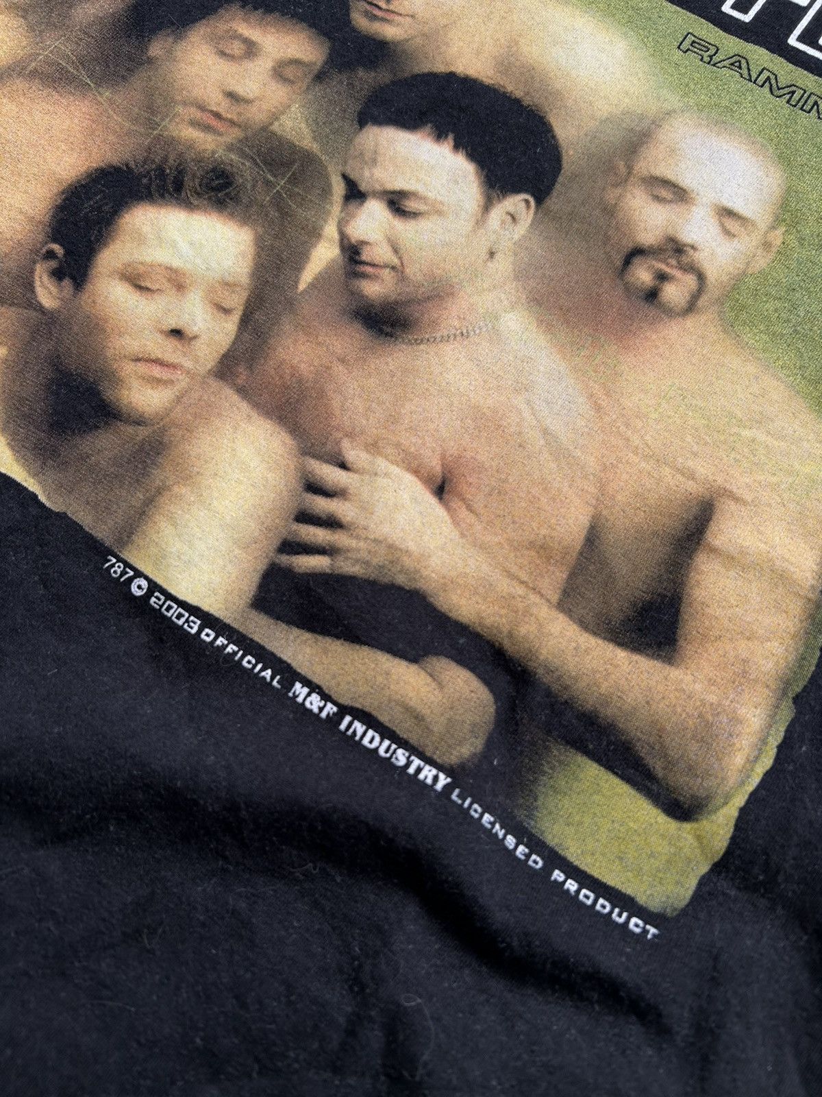 Band Tees crazy vintage merch rammstein t-shirt rock band Size US M / EU 48-50 / 2 - 3 Thumbnail