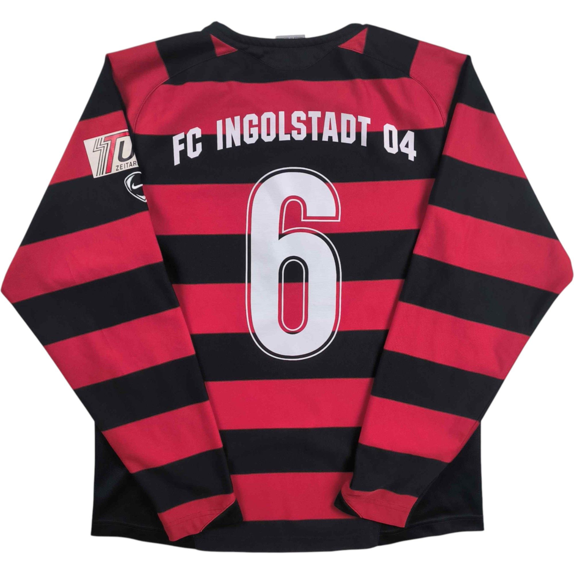 Nike FC Ingolstadt 2007-08 Nike home #6 LS football jersey size S Size US S / EU 44-46 / 1 - 2 Thumbnail
