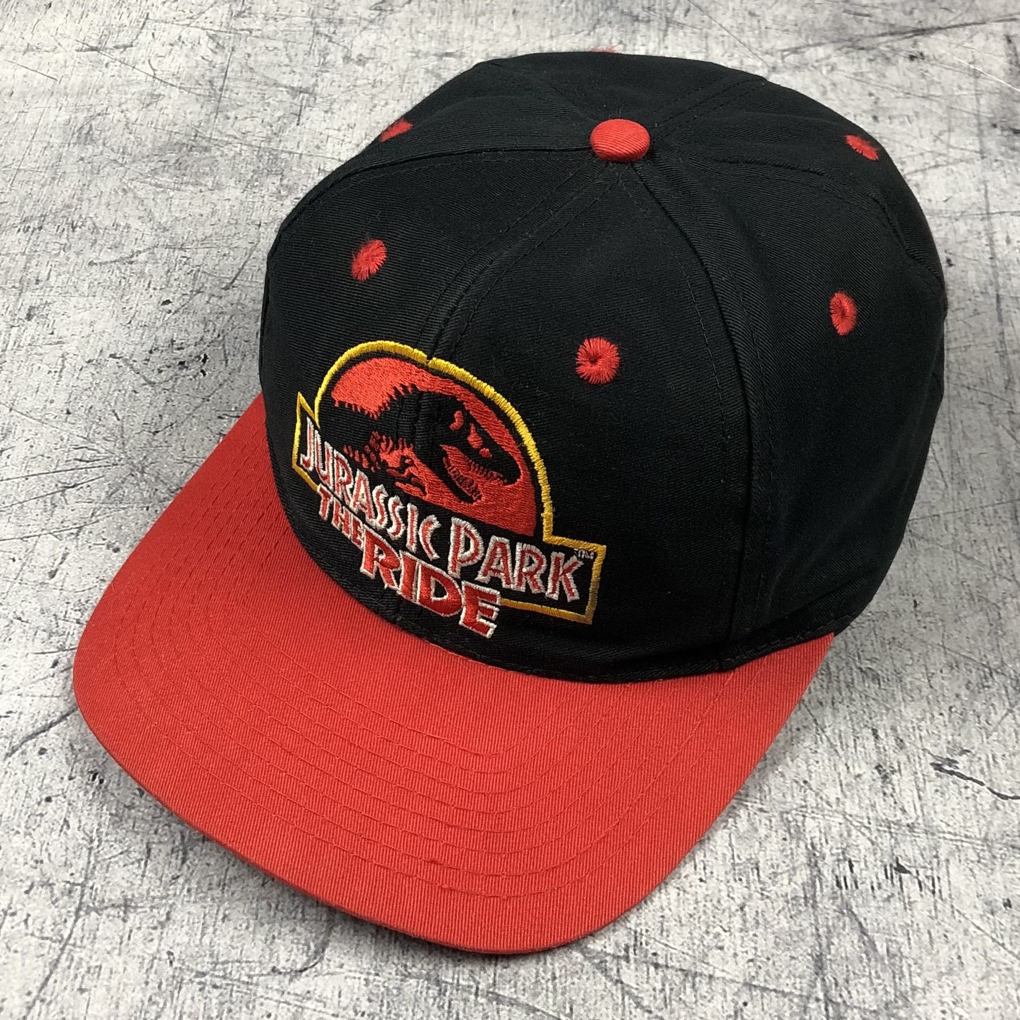 Expert Horror Rare 1996 Jurassic Park Universal Studios Vintage Cap Size ONE SIZE - 2 Thumbnail