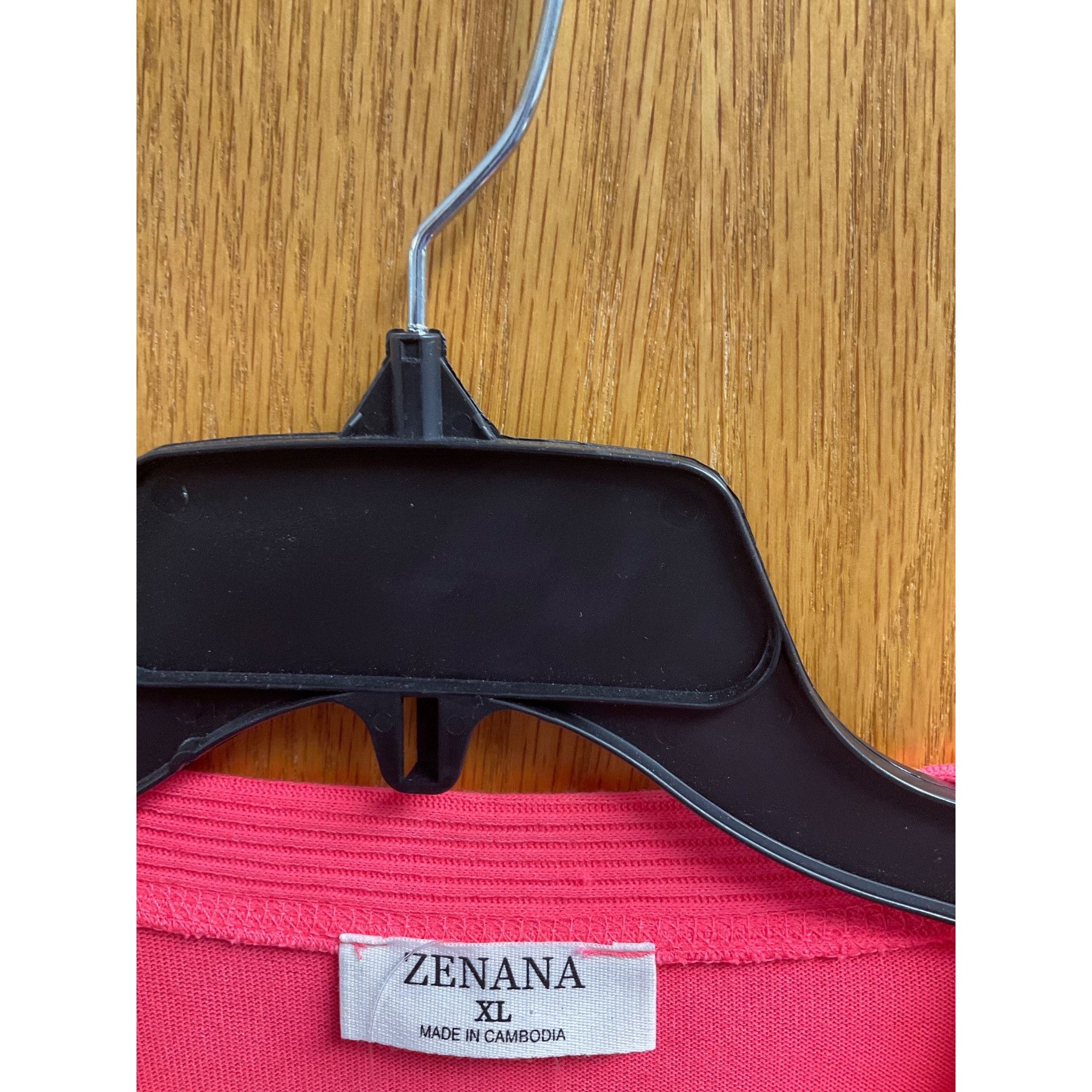 Other Zenana Womens Coral Pink Button-Front Cardigan XL Lightweigh Size XL / US 12-14 / IT 48-50 - 4 Thumbnail