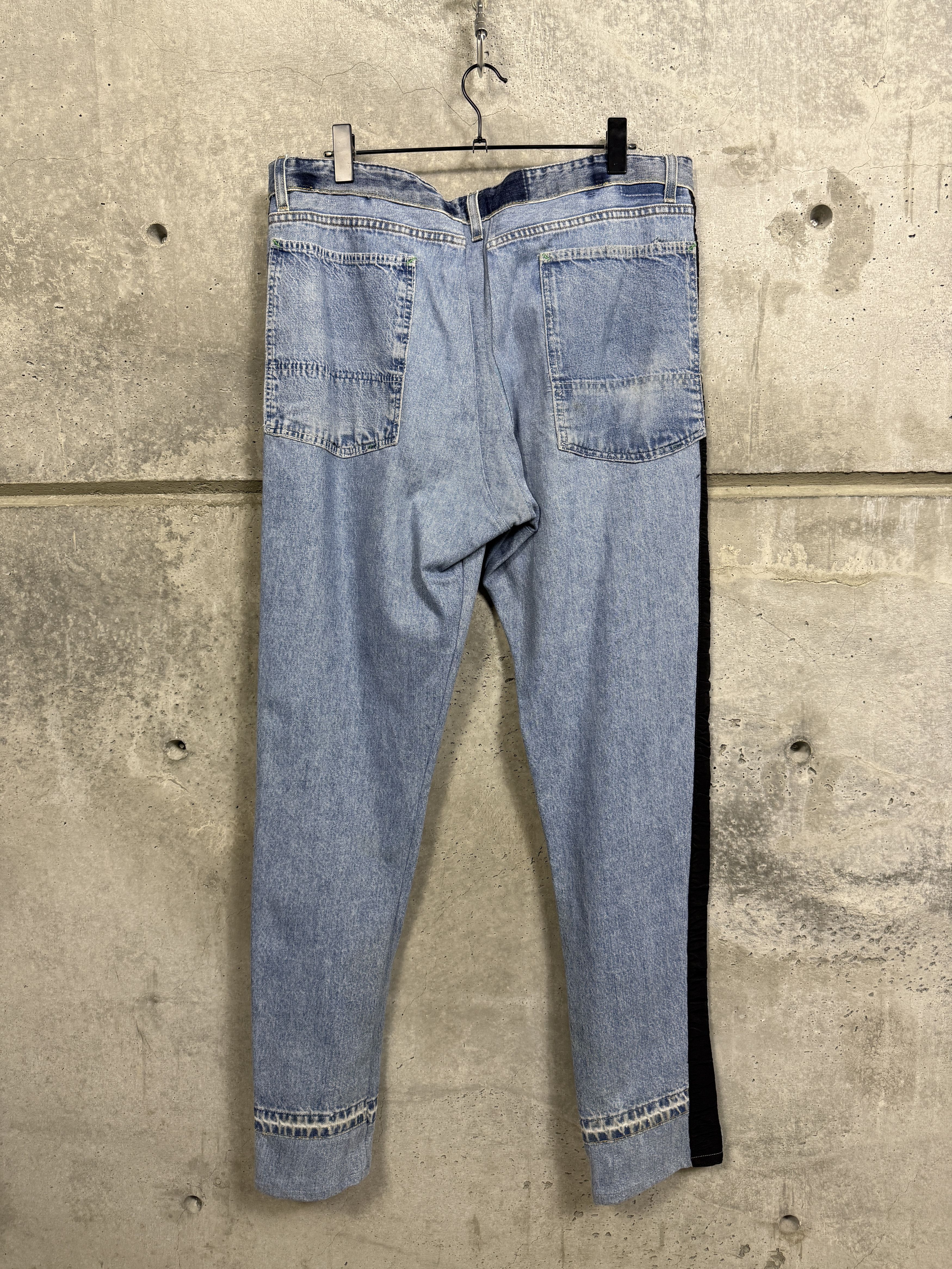 Greg Lauren $1250 Greg Lauren 34 Tux Denim Lounge Pants Size US 34 / EU 50 - 3 Thumbnail