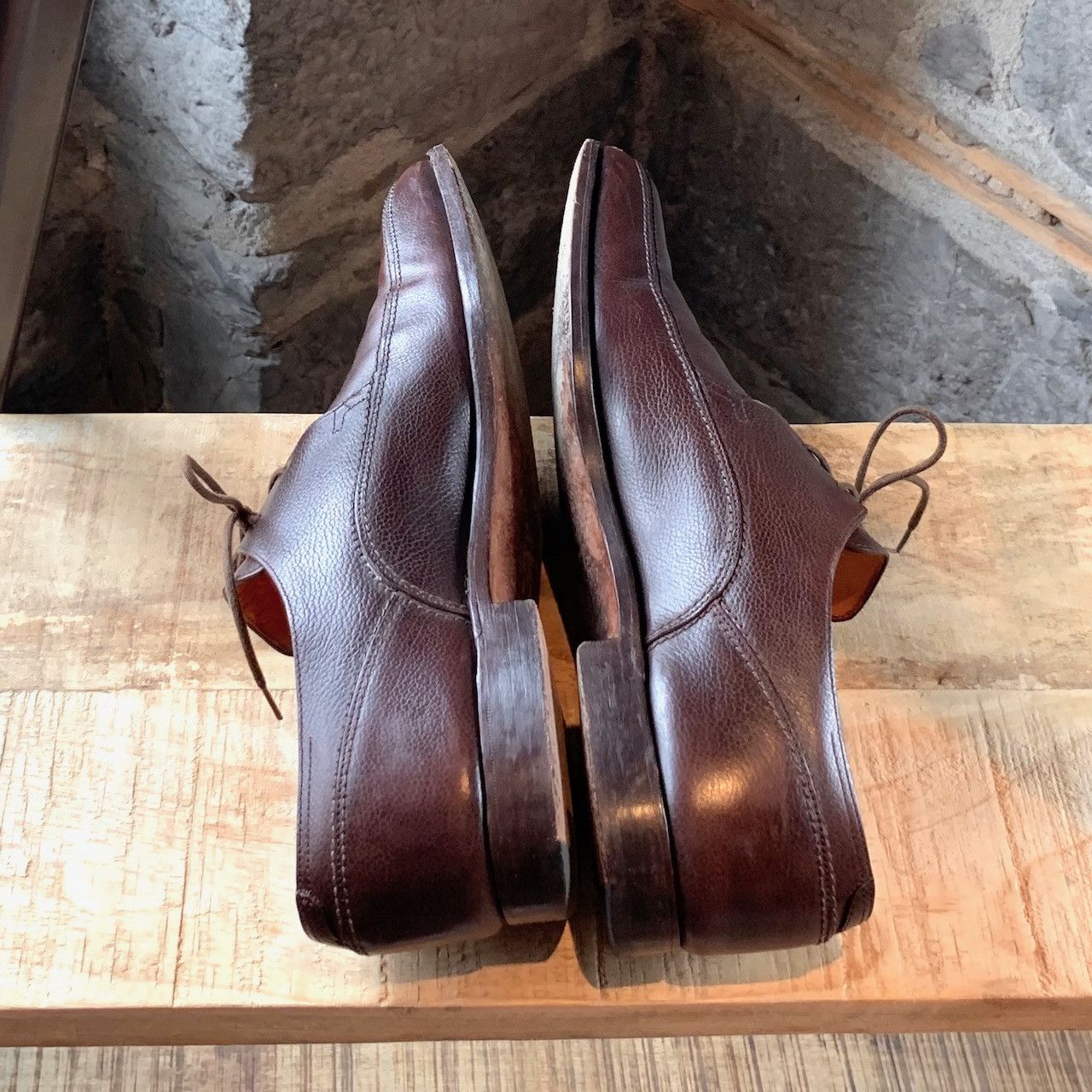John Lobb John Lobb Brown Leather Hurtwood Lace-up Shoes Size US 11.5 / EU 44-45 - 11 Thumbnail