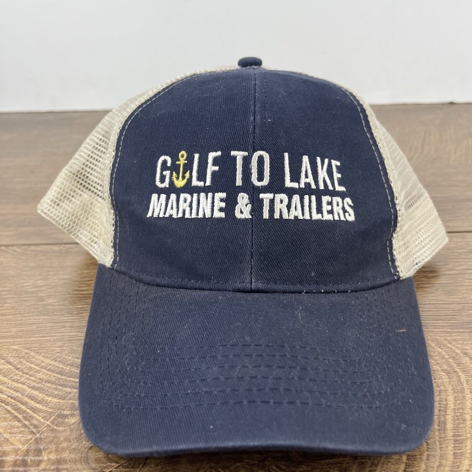 Other Gulf to Lake Marine Trailers Hat Blue Cap Adjustable Blue Ad Size ONE SIZE - 6 Thumbnail