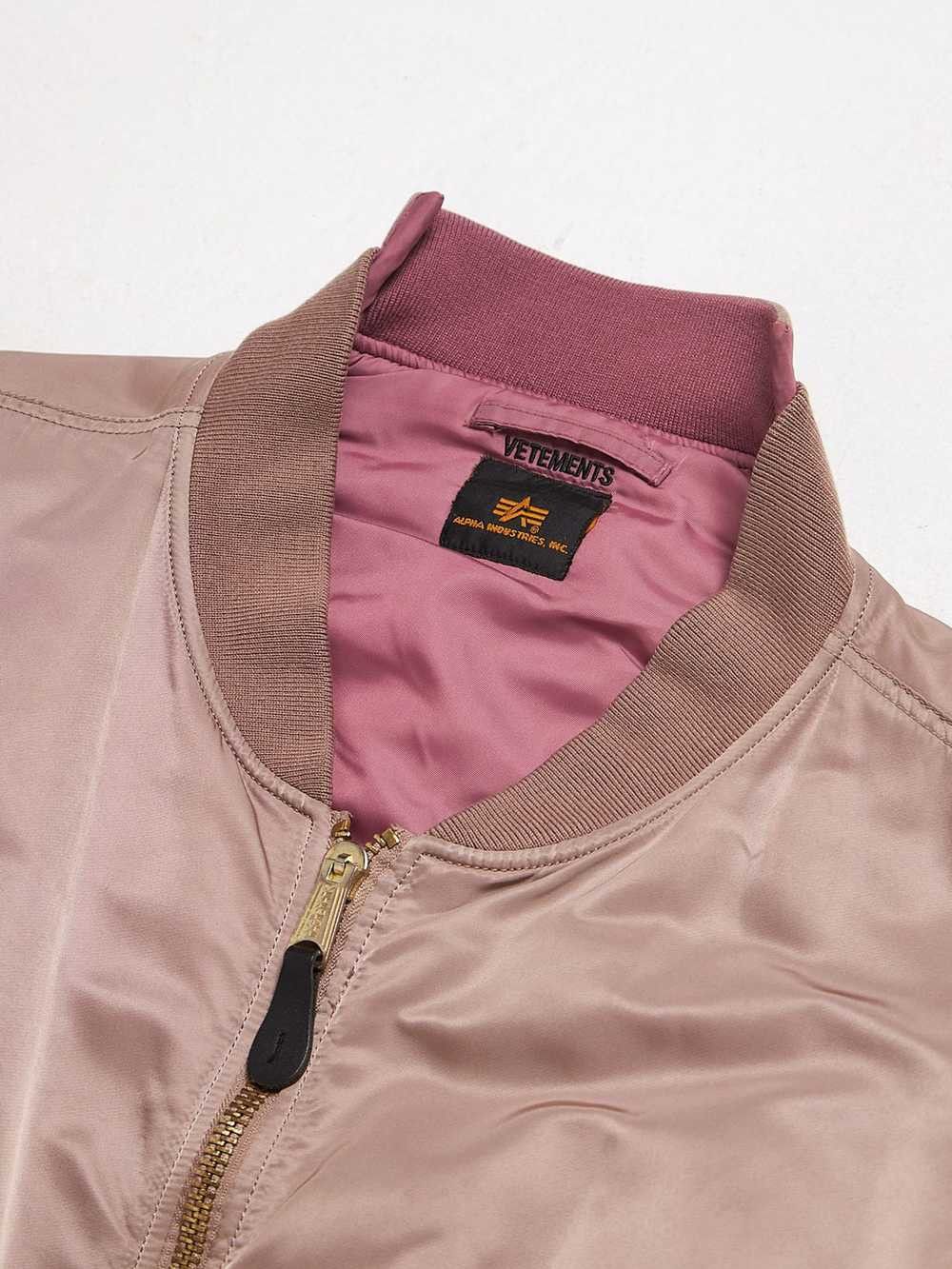 Vetements o1mle0524 Reversible Bomber in Pink Size M / US 6-8 / IT 42-44 - 3 Thumbnail