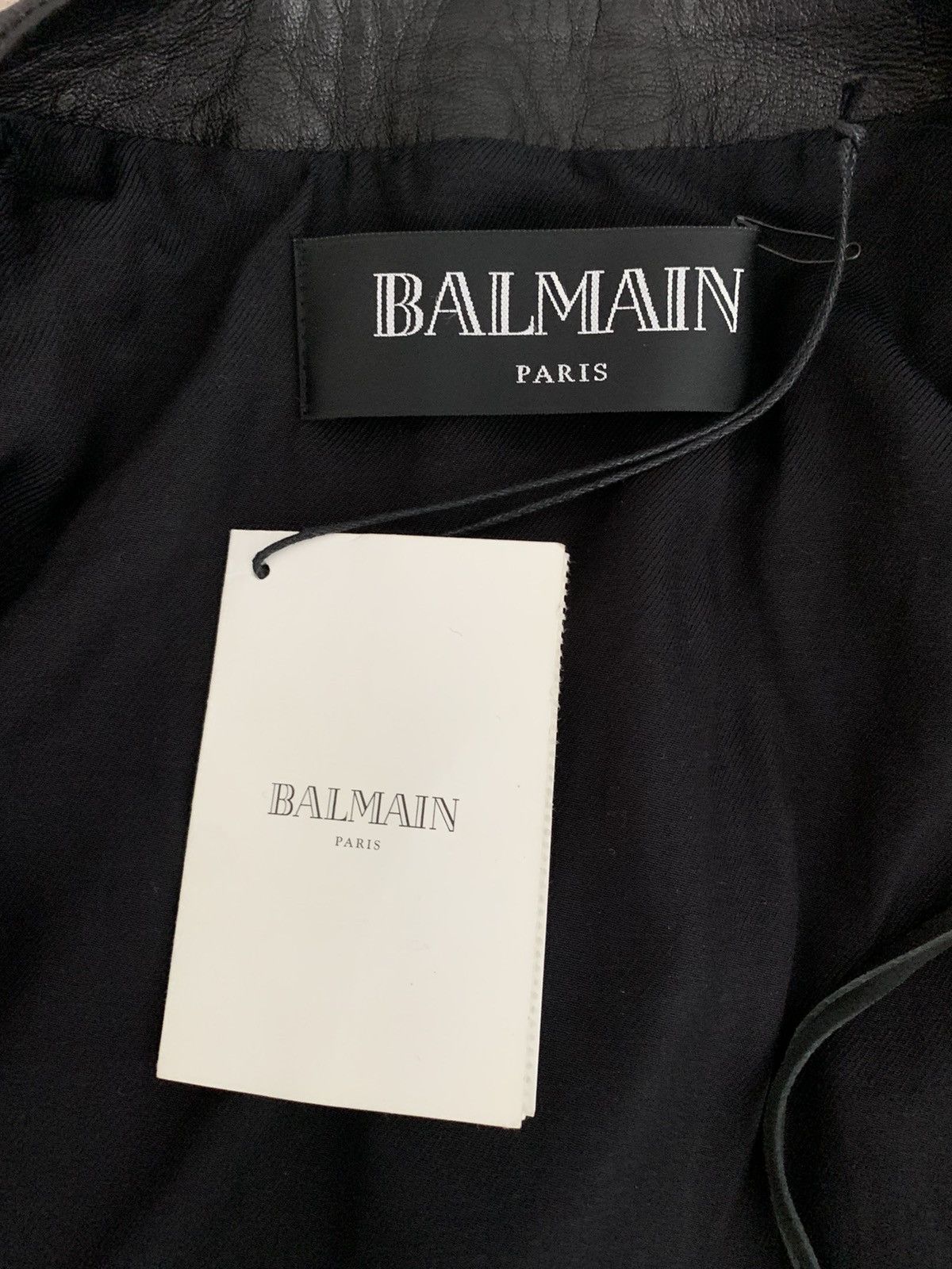 Balmain Balmain Leather Jacket Size XL / US 12-14 / IT 48-50 - 7 Thumbnail