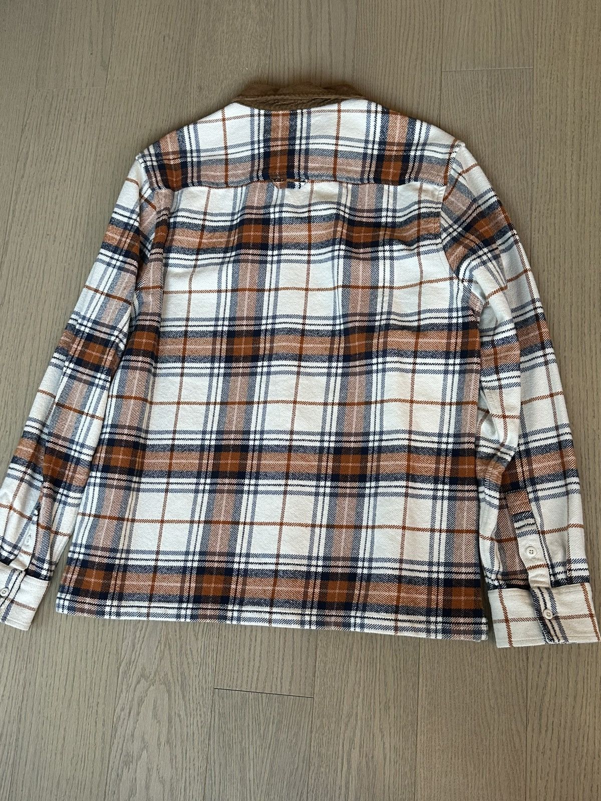 Madewell Contrast Collar Heavy Flannel Shirt Size US M / EU 48-50 / 2 - 3 Thumbnail