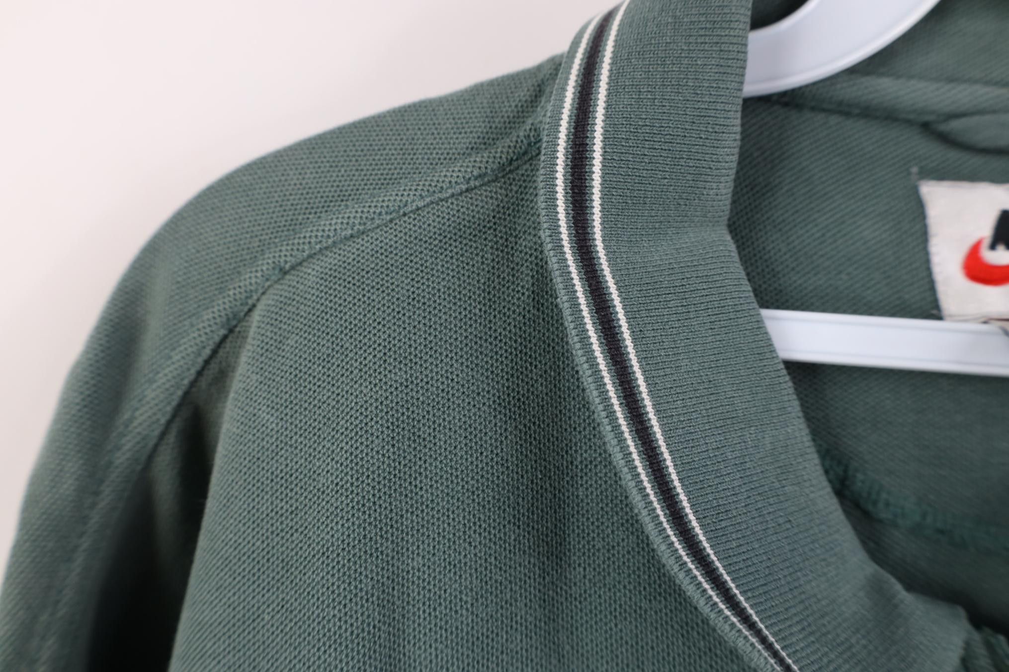 Nike Vintage 90s Nike Scott Mini Swoosh 1/4 Zip Golf Polo Shirt Size US XXL / EU 58 / 5 - 8 Thumbnail