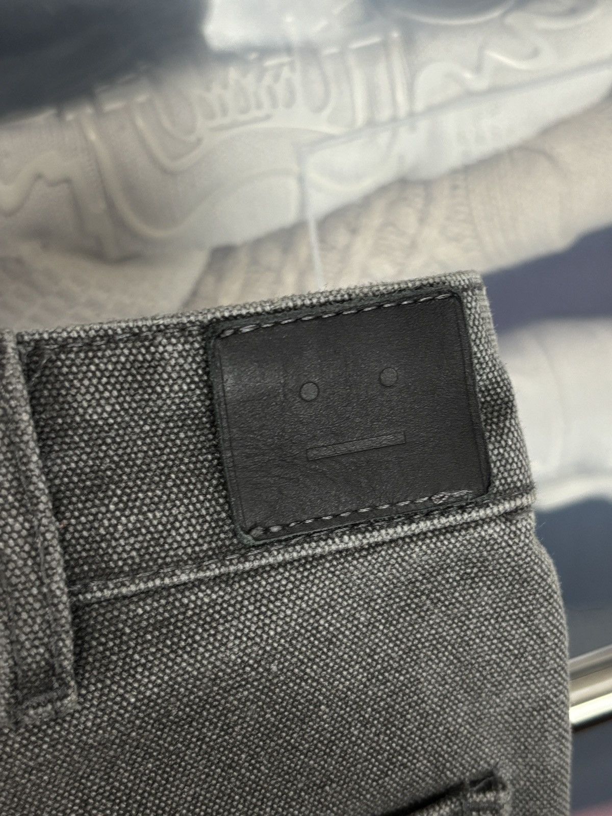 Acne Studios Acne Studios Double Knee Pigment Dyed Canvas Baggy Pants Size US 34 / EU 50 - 8 Thumbnail