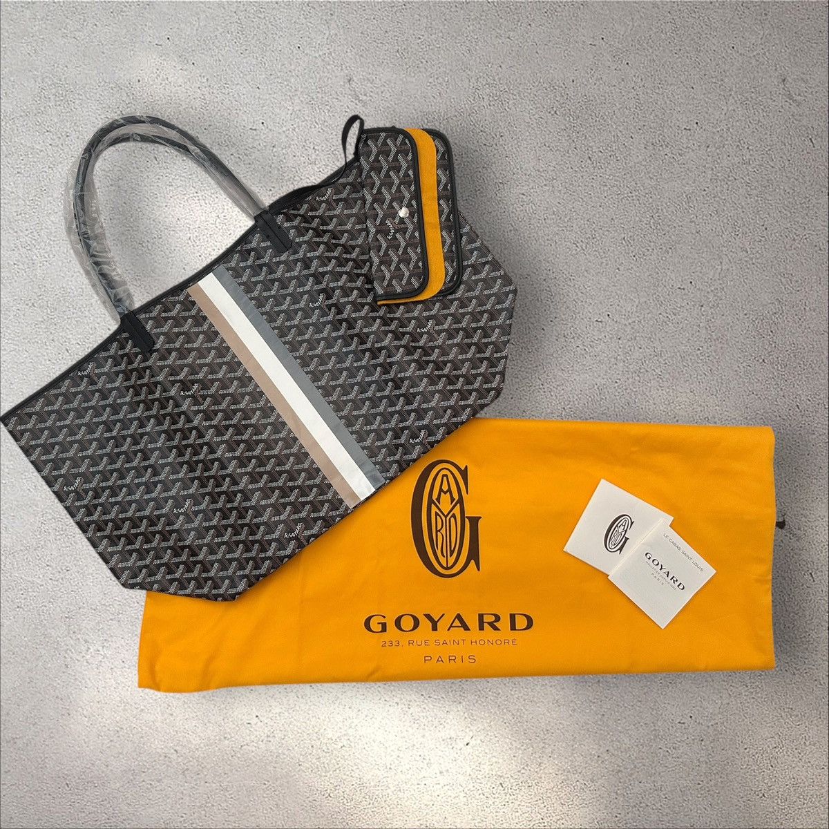Goyard Goyard Limited Stripe Saint Louis GM Bag Size ONE SIZE - 14 Thumbnail