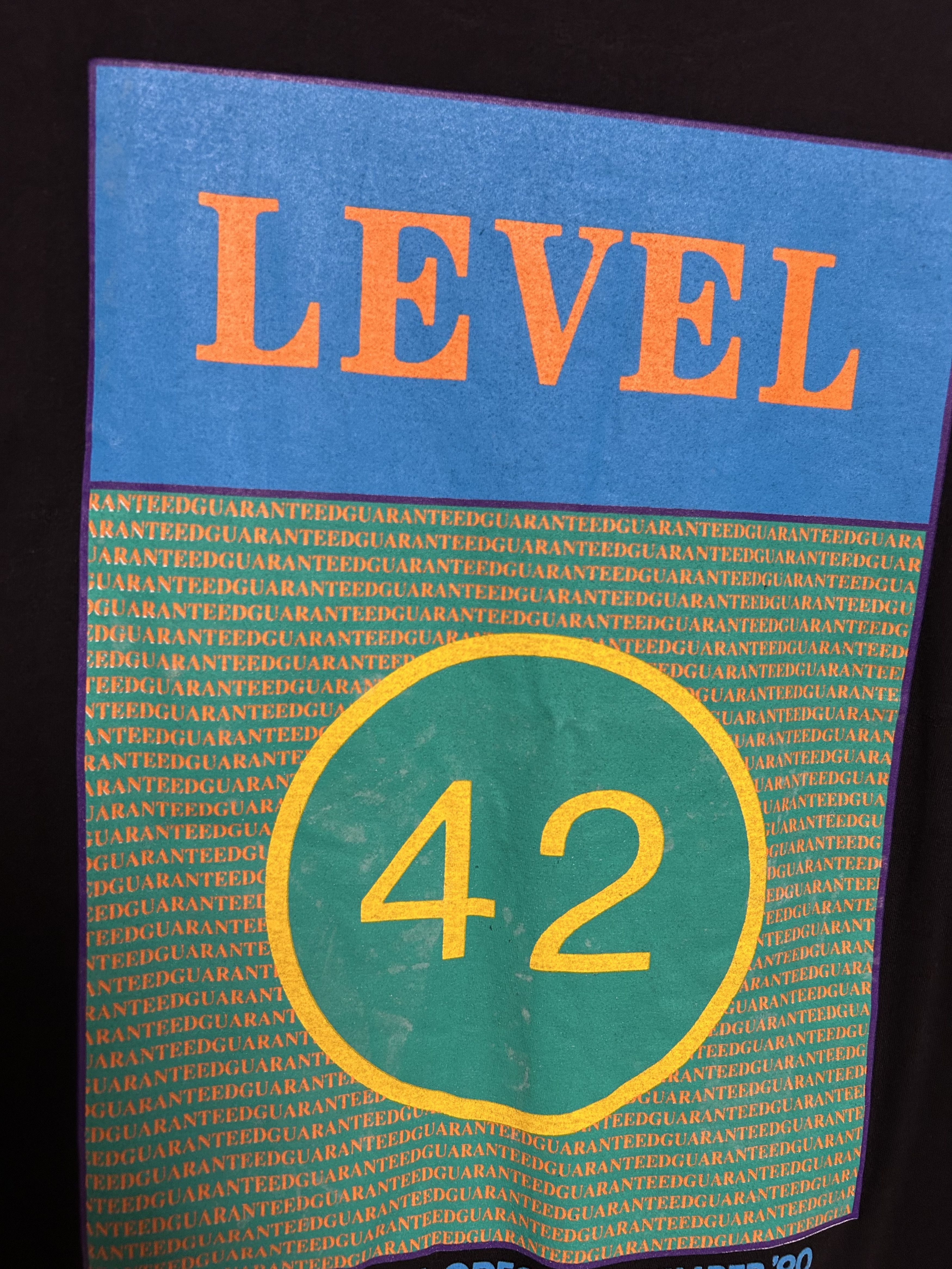 Band Tees Vintage 1990 Level 42 Rock Band T-shirt Size US XL / EU 56 / 4 - 10 Thumbnail