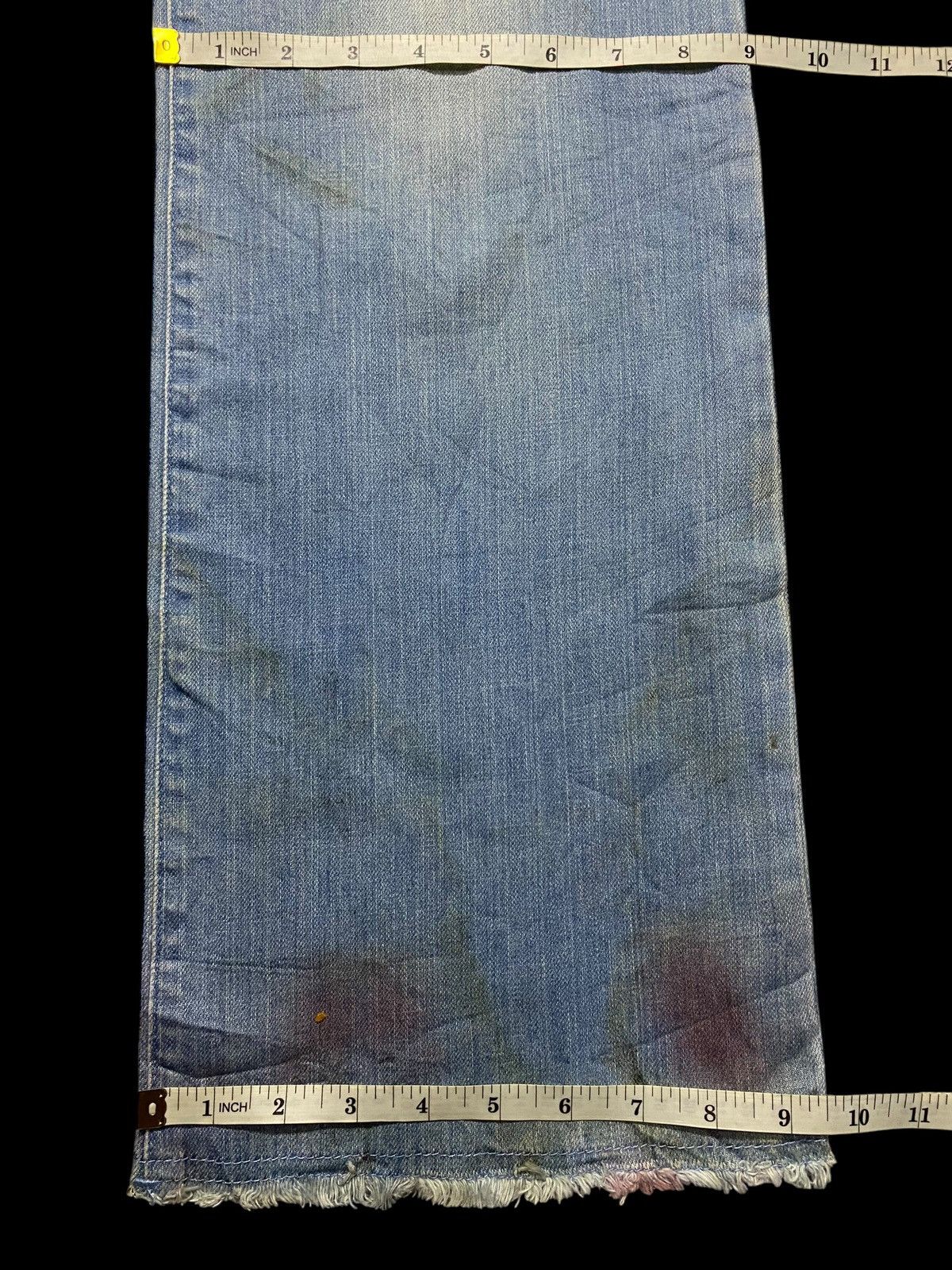 Vintage Distressed Japanese Brand with paint splatters indie grunge Size US 32 / EU 48 - 12 Thumbnail