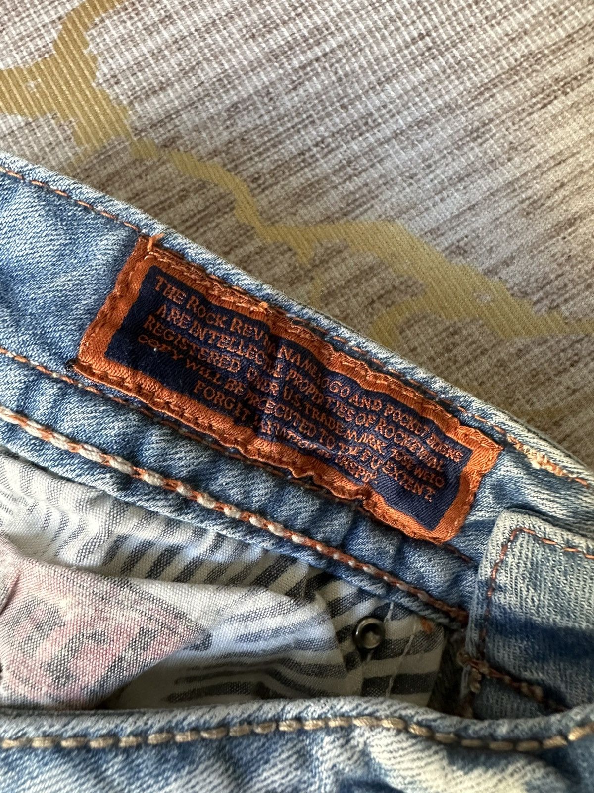 Rock Revival FLARE Rock Revival Distressed Jeans Size 28" / US 6 / IT 42 - 21 Thumbnail