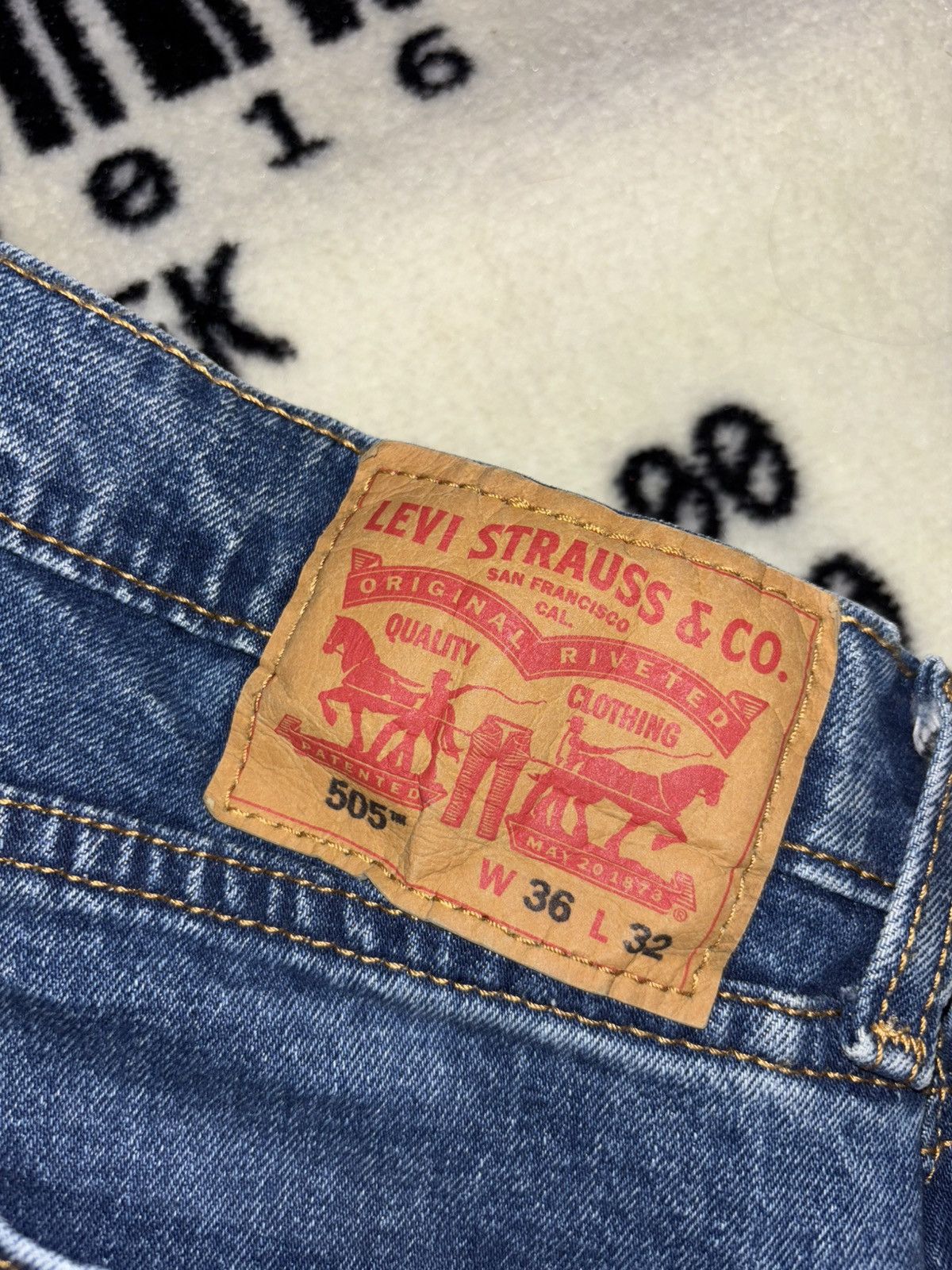Levi's Levi’s 505 jeans Size US 36 / EU 52 - 3 Thumbnail