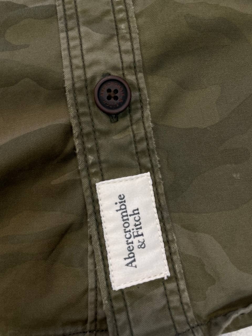 Abercrombie & Fitch Vintage Y2K ABERCROMBIE M-65 Camouflage Shirt, Army Size US M / EU 48-50 / 2 - 10 Thumbnail