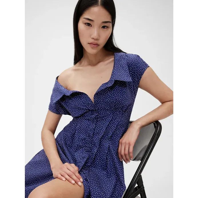 Gap GapStudio Poplin Maxi Shirtdress Size XS / US 0-2 / IT 36-38 - 4 Thumbnail