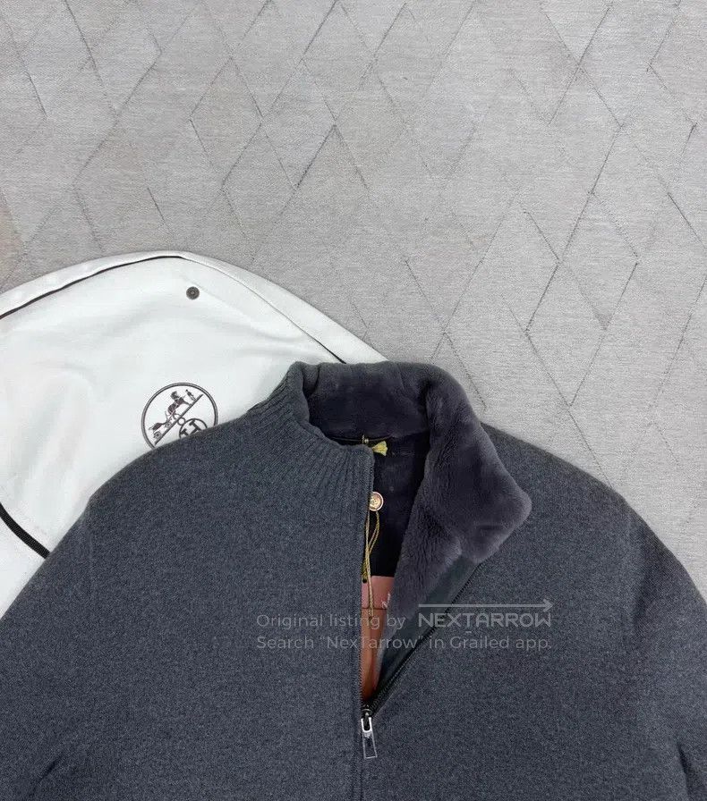 Loro Piana Loro Piana Baby Cashmere Knit Fur Jacket Size US M / EU 48-50 / 2 - 2 Thumbnail