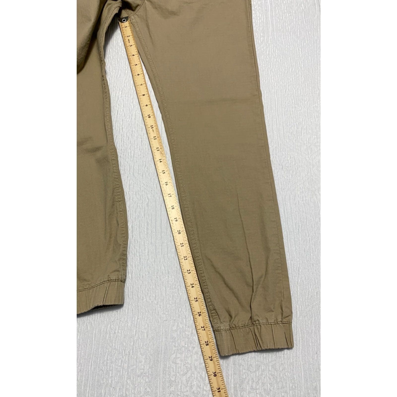 Levi's Levi's Ripstop Boys Joggers Pants L Brown Elastic Waist Drawstring 12-13 Size US 33 - 5 Thumbnail