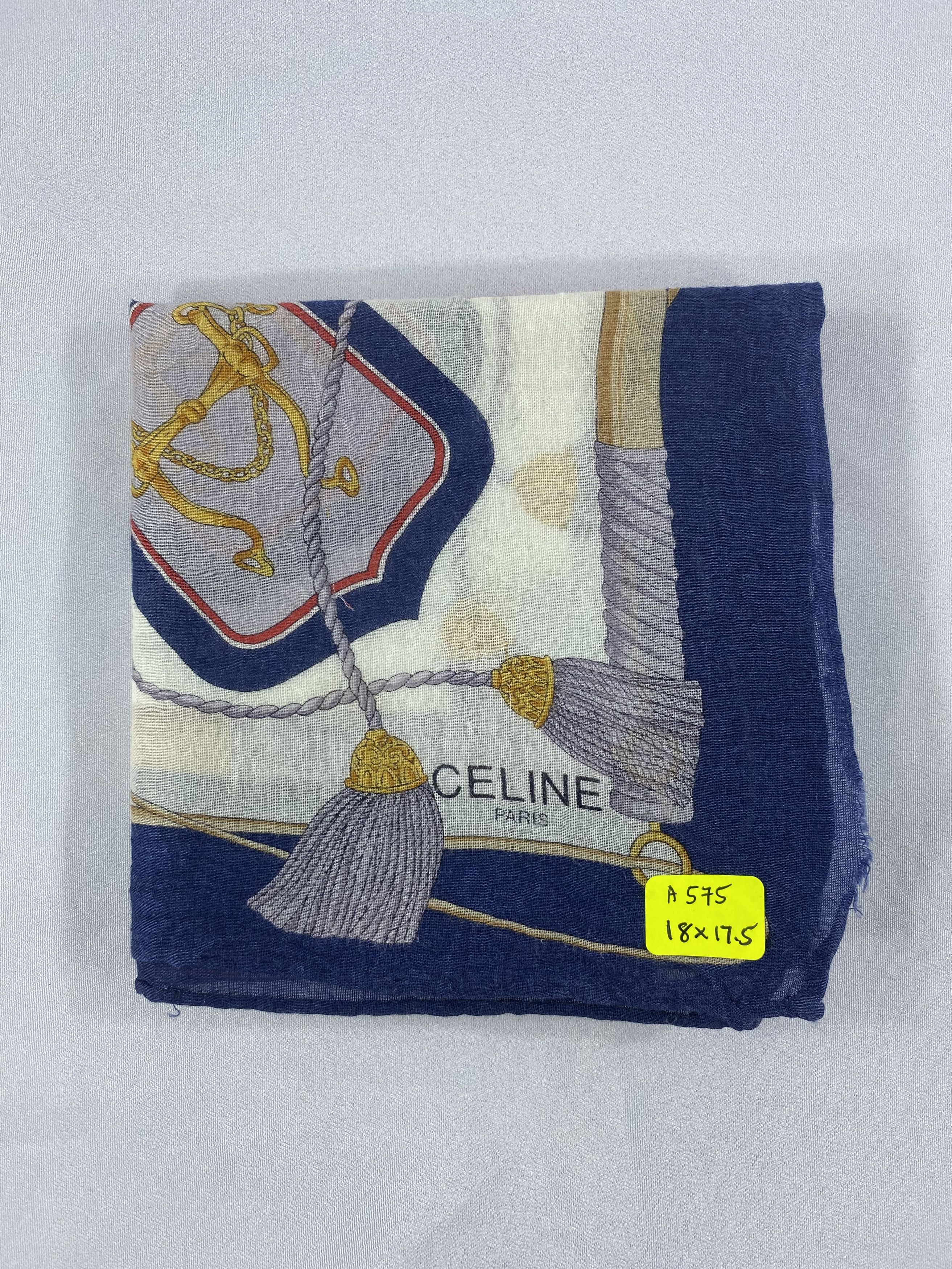 Celine Celine Handkerchief / Bandana / Neckerchief Size ONE SIZE - 6 Thumbnail