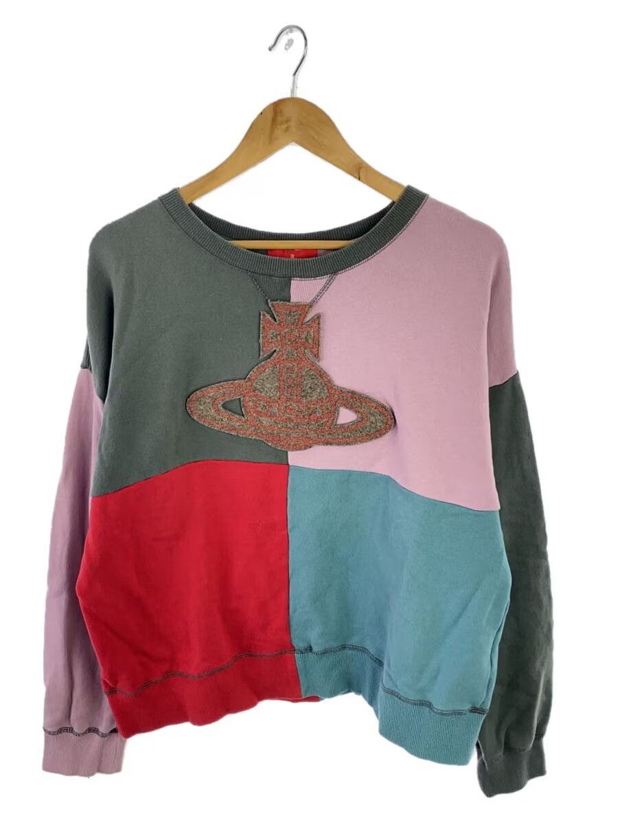 Vivienne Westwood Reconstructed Orb Patch Boxy Sweatshirt Size US M / EU 48-50 / 2 - 1 Thumbnail