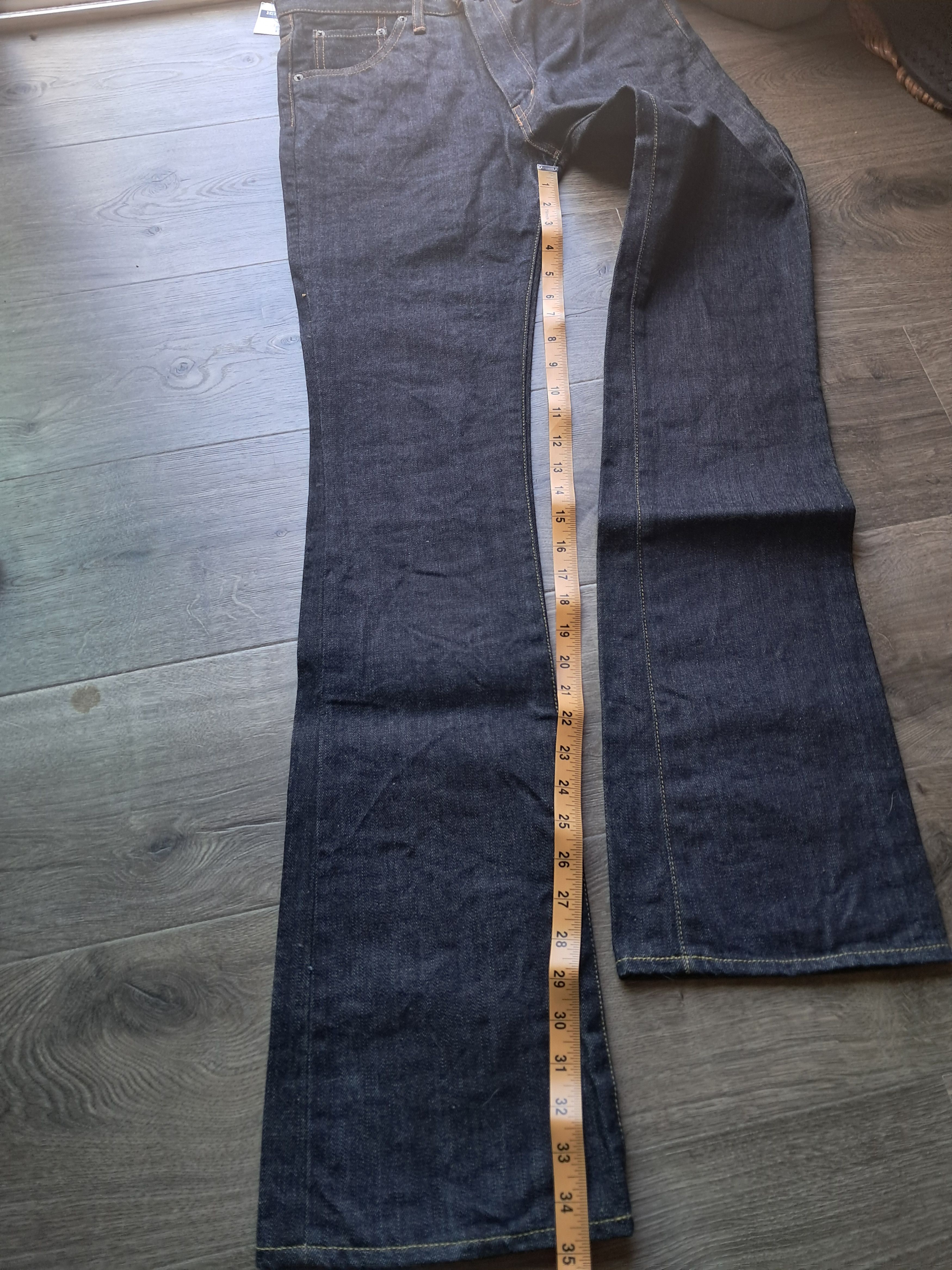 Burgus Plus Burgus Plus - 14.2oz. Non-Selvedge Denim - Boot cut Jeans Size US 29 - 7 Thumbnail