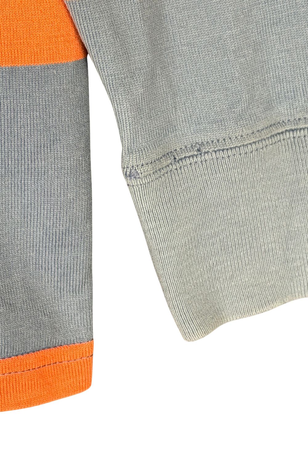 Polo Ralph Lauren Vintage Polo Ralph Lauren Rugby Shirt Grey Orange Stripe Y2K Size US XS / EU 42 / 0 - 13 Thumbnail