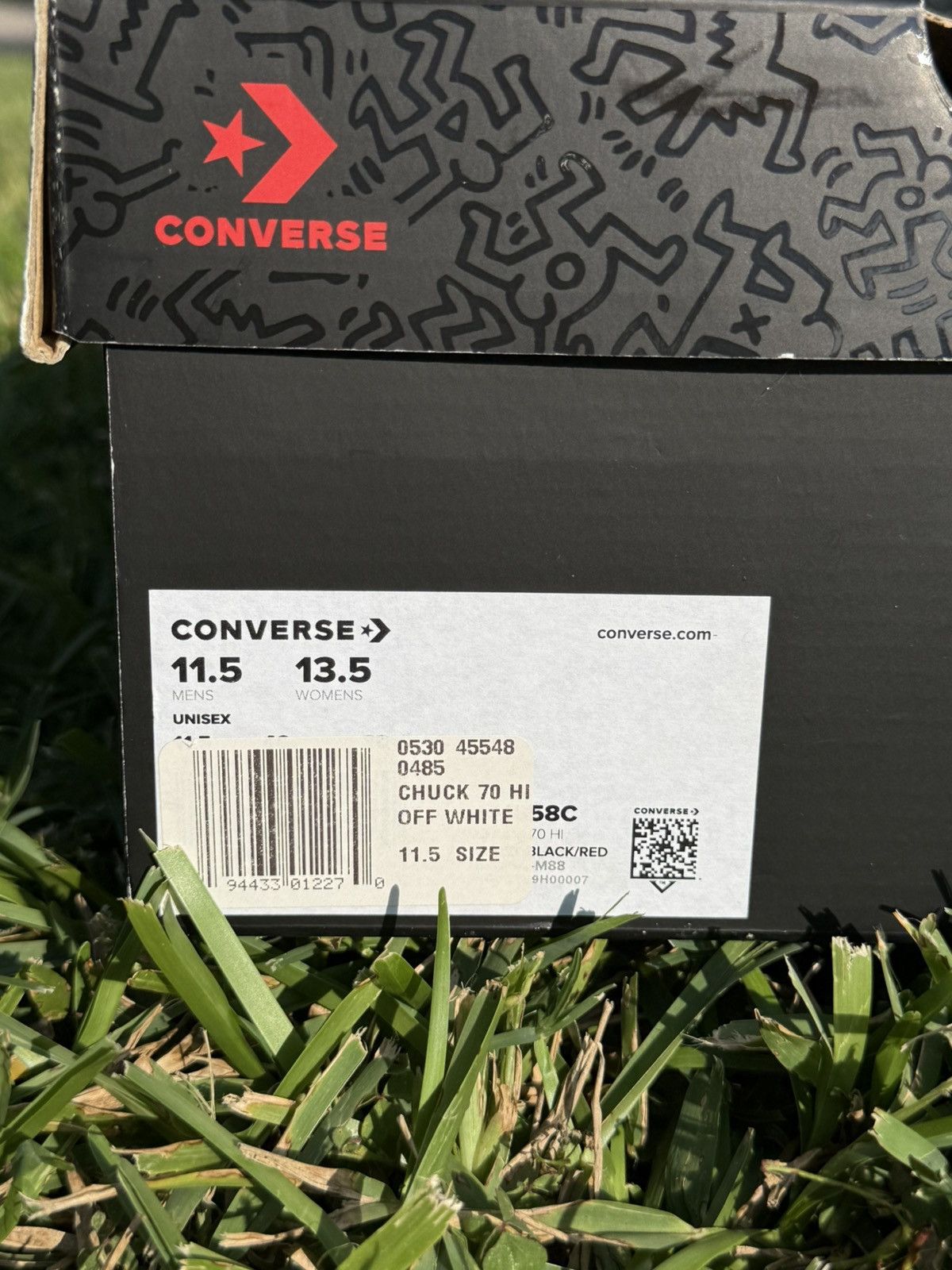 Keith Haring Keith Harring X Converse High Tops Size US 11.5 / EU 44-45 - 6 Thumbnail