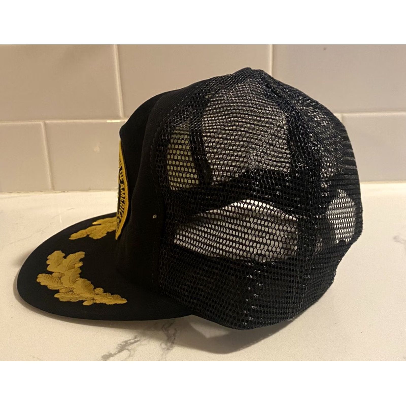 Vintage NRA Incorporated 1871 Snapback Trucker Hat Cap HaT Black Adjustable Snapback Trucker Hat Mens Womens Boys Girls Size ONE SIZE - 2 Thumbnail