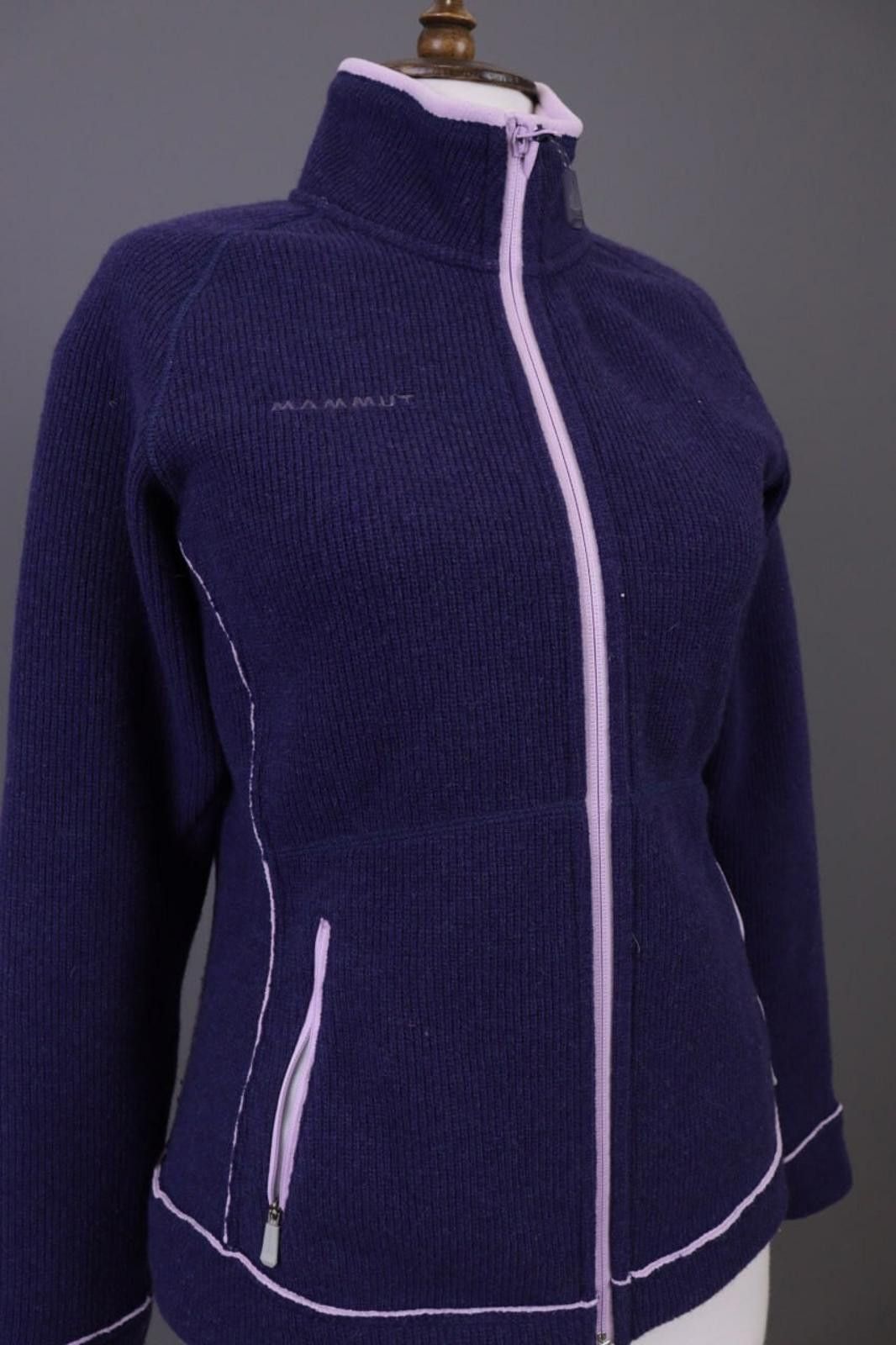 Mammut Ladies Mammut Purple Outdoor Full Zip Fleece Jacket Size M Size M / US 6-8 / IT 42-44 - 6 Thumbnail