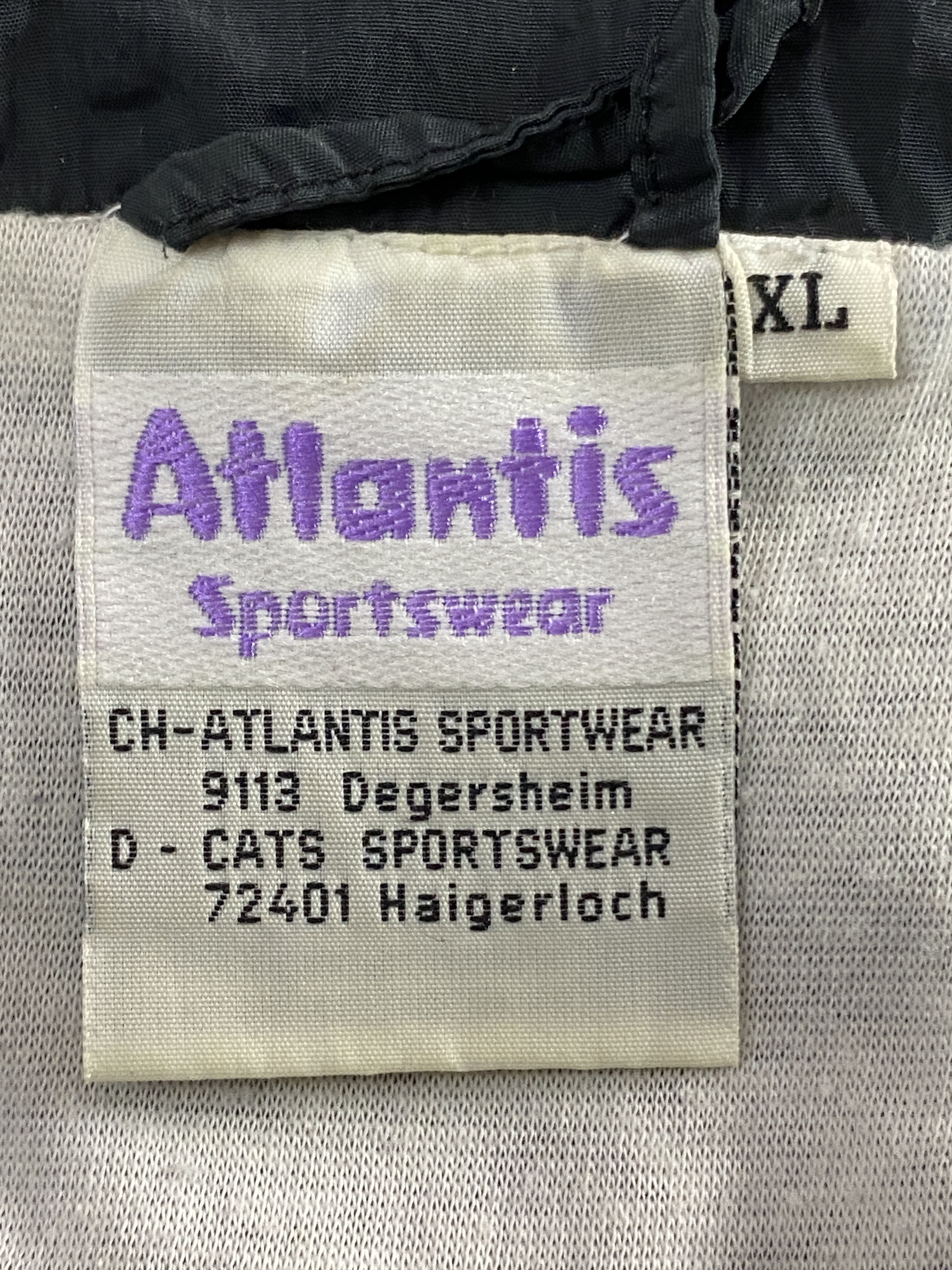 Vintage 90s Atlantis Vintage Men's Windbreaker Jacket - XL Size US XL / EU 56 / 4 - 5 Thumbnail