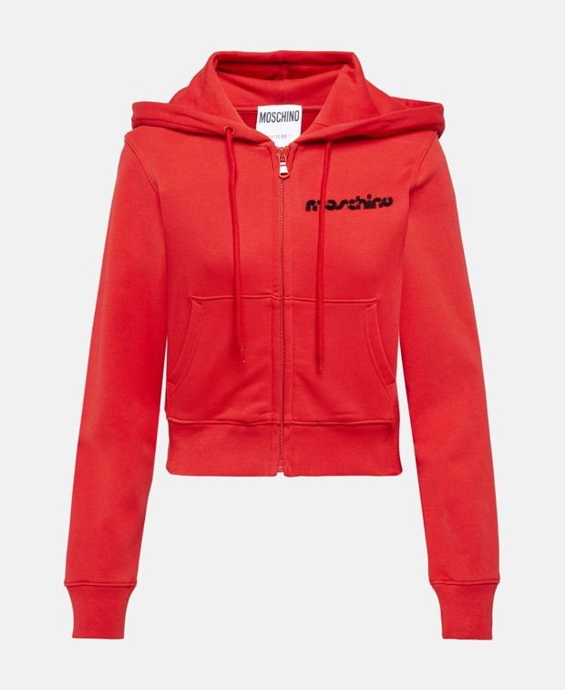 Moschino Hooded sweat jacket Size XXS / US 00 / IT 34 - 1 Thumbnail