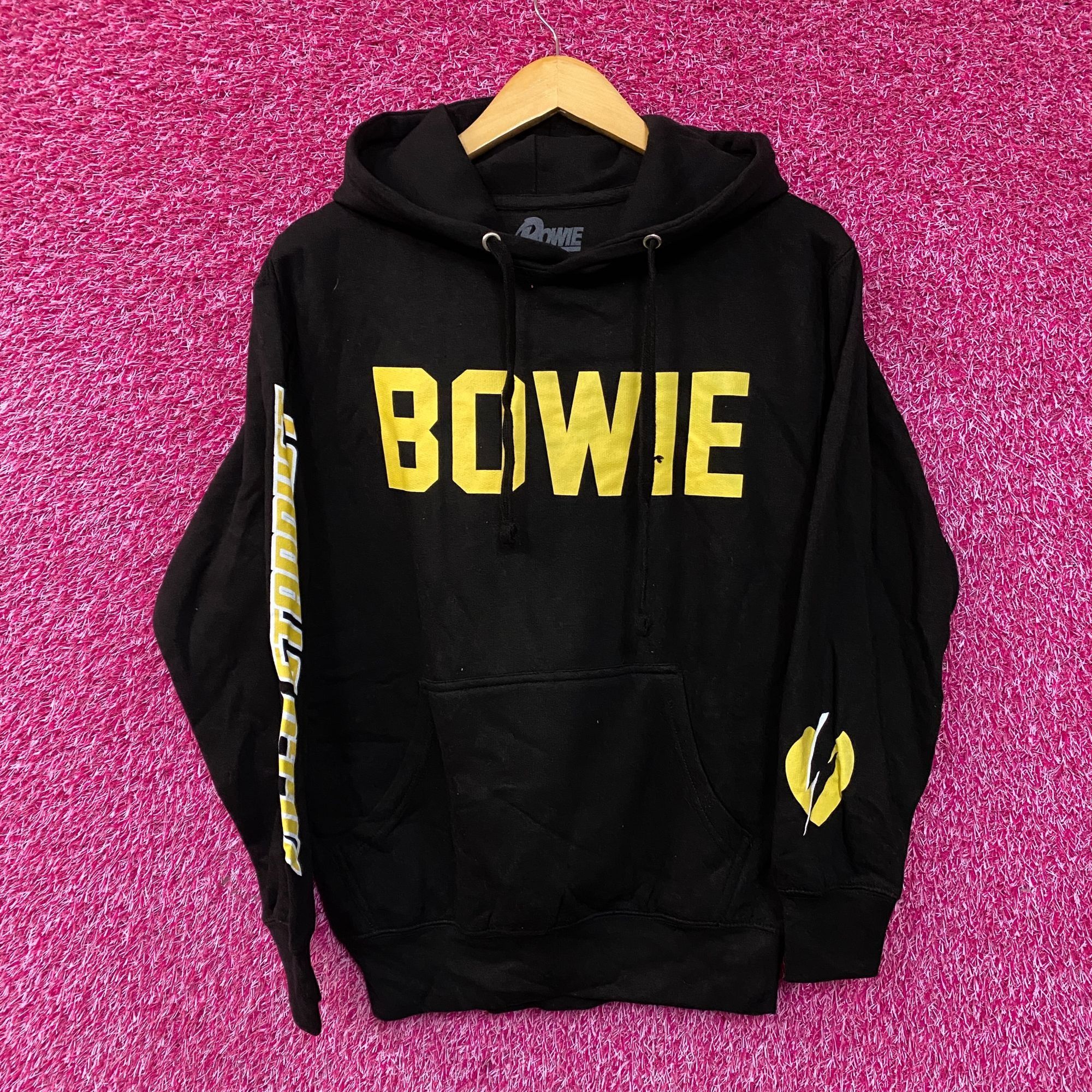 Band Tees David Bowie Ziggy Stardust Black Women's Hoodie size Small Size S / US 4 / IT 40 - 1 Thumbnail