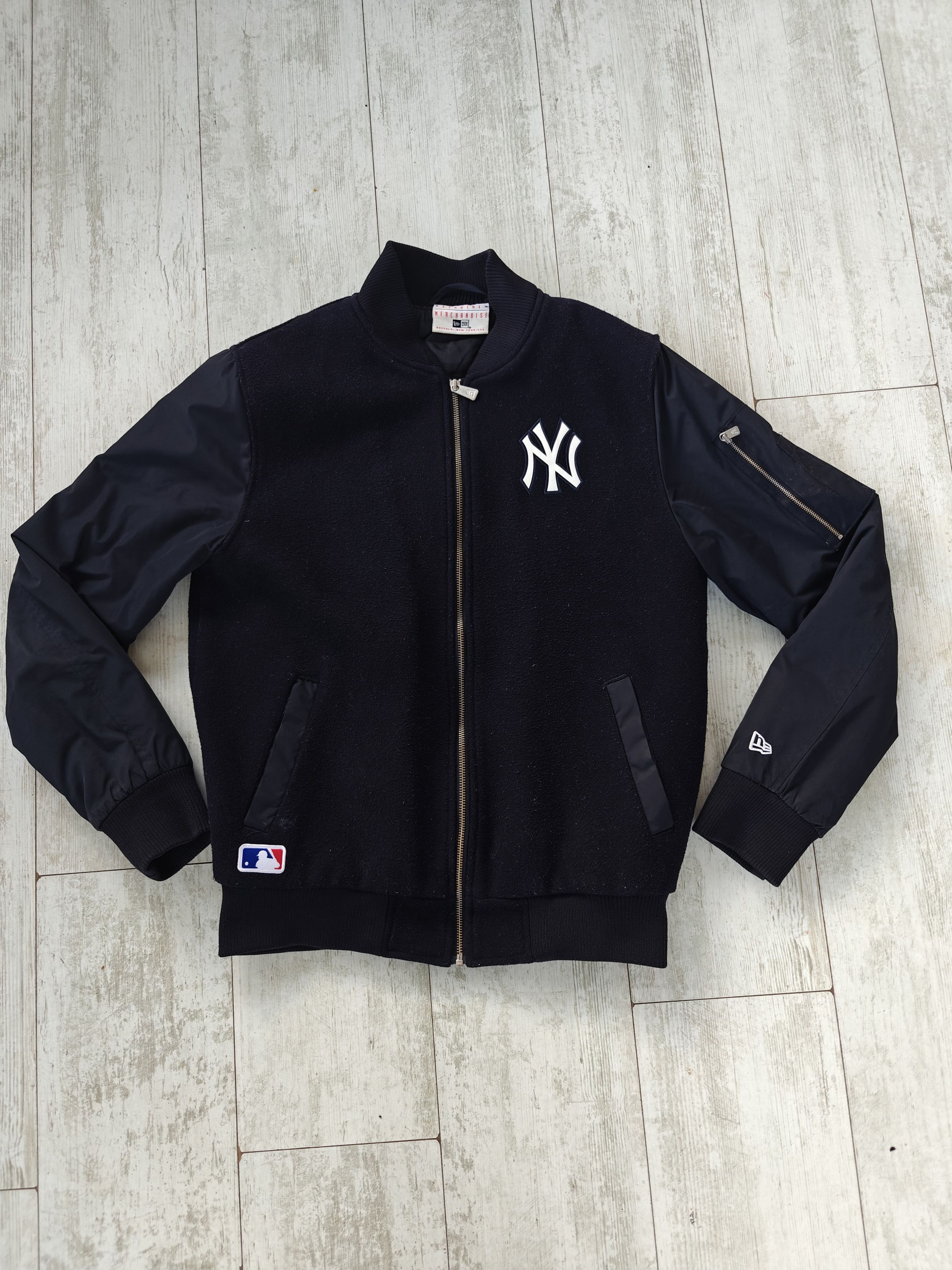 New York Yankees New York Yankees x New Era Vintage 2000s Bomber Jacket Size US M / EU 48-50 / 2 - 1 Thumbnail