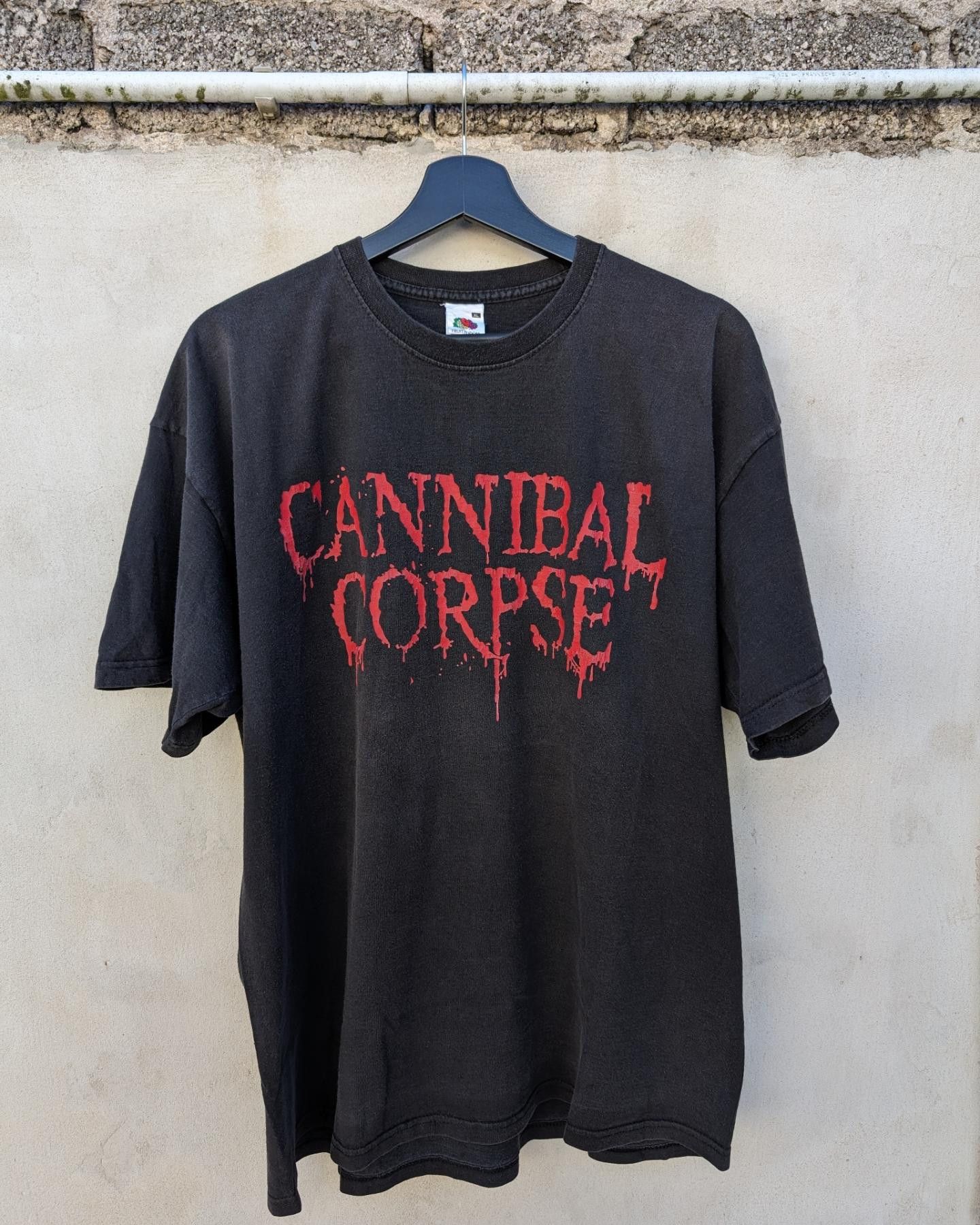 image of Fruit Of The Loom Cannibal Corpse The Time To Kill Is Now 2006 Shirt in Black, Men's (Size XL)