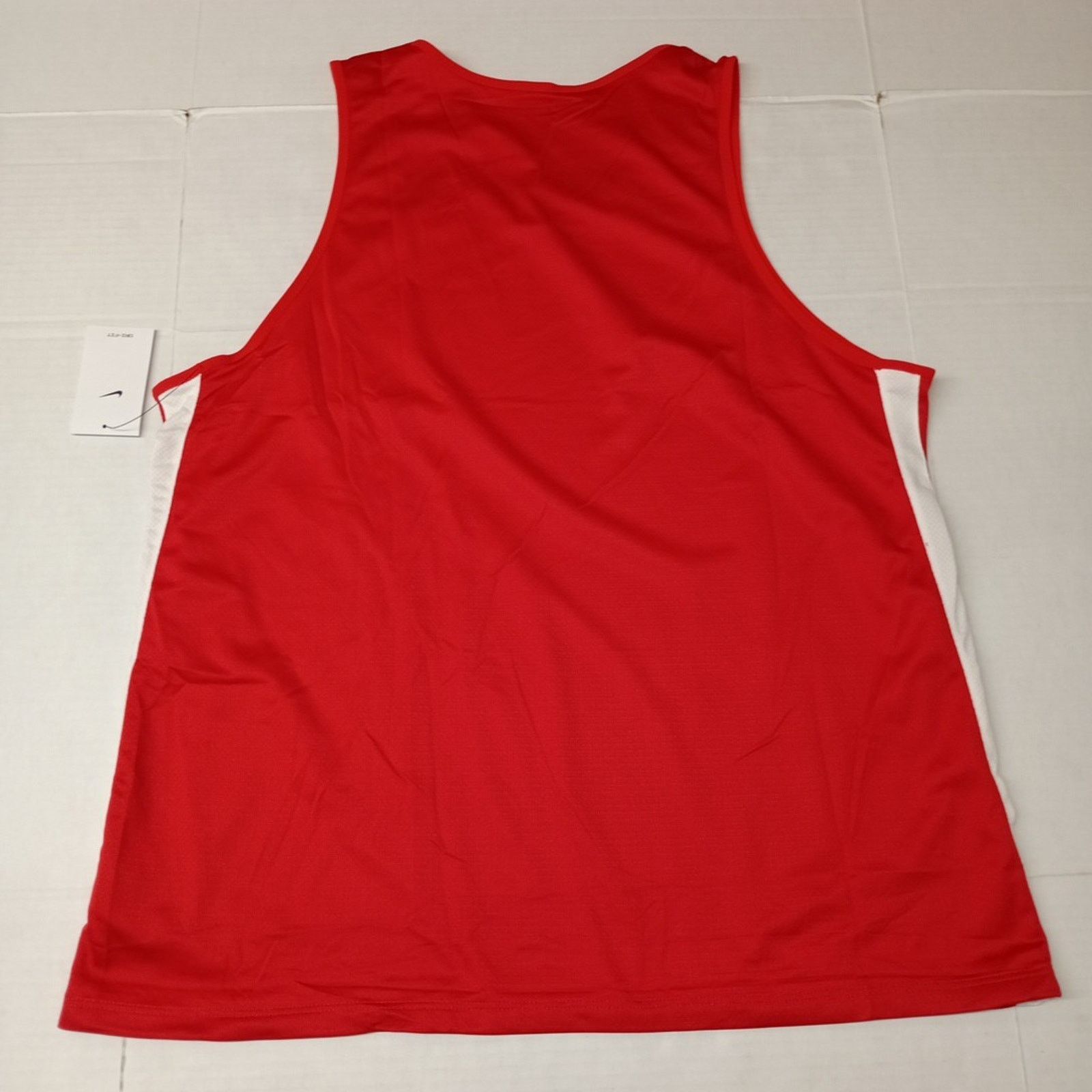 Nike Nike Engineered Reversible Basketball Jersey Men's 2XL Red Size US XXL / EU 58 / 5 - 6 Thumbnail