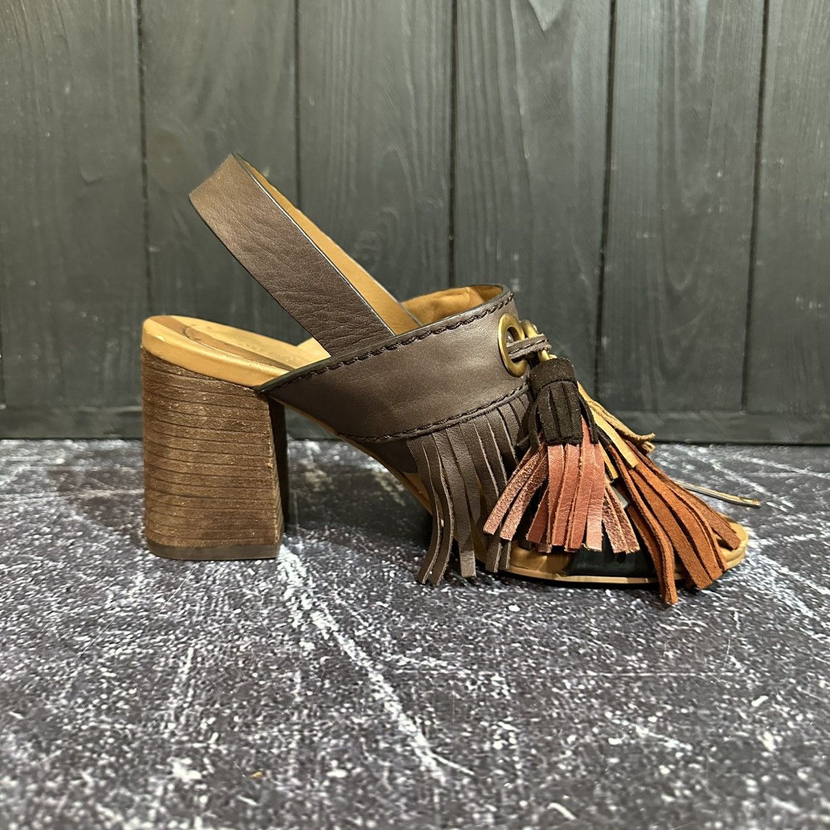 See by Chloe See By Chloe Leather Sandals Featuring Front Tassel charm37 Size US 7 / IT 37 - 10 Thumbnail
