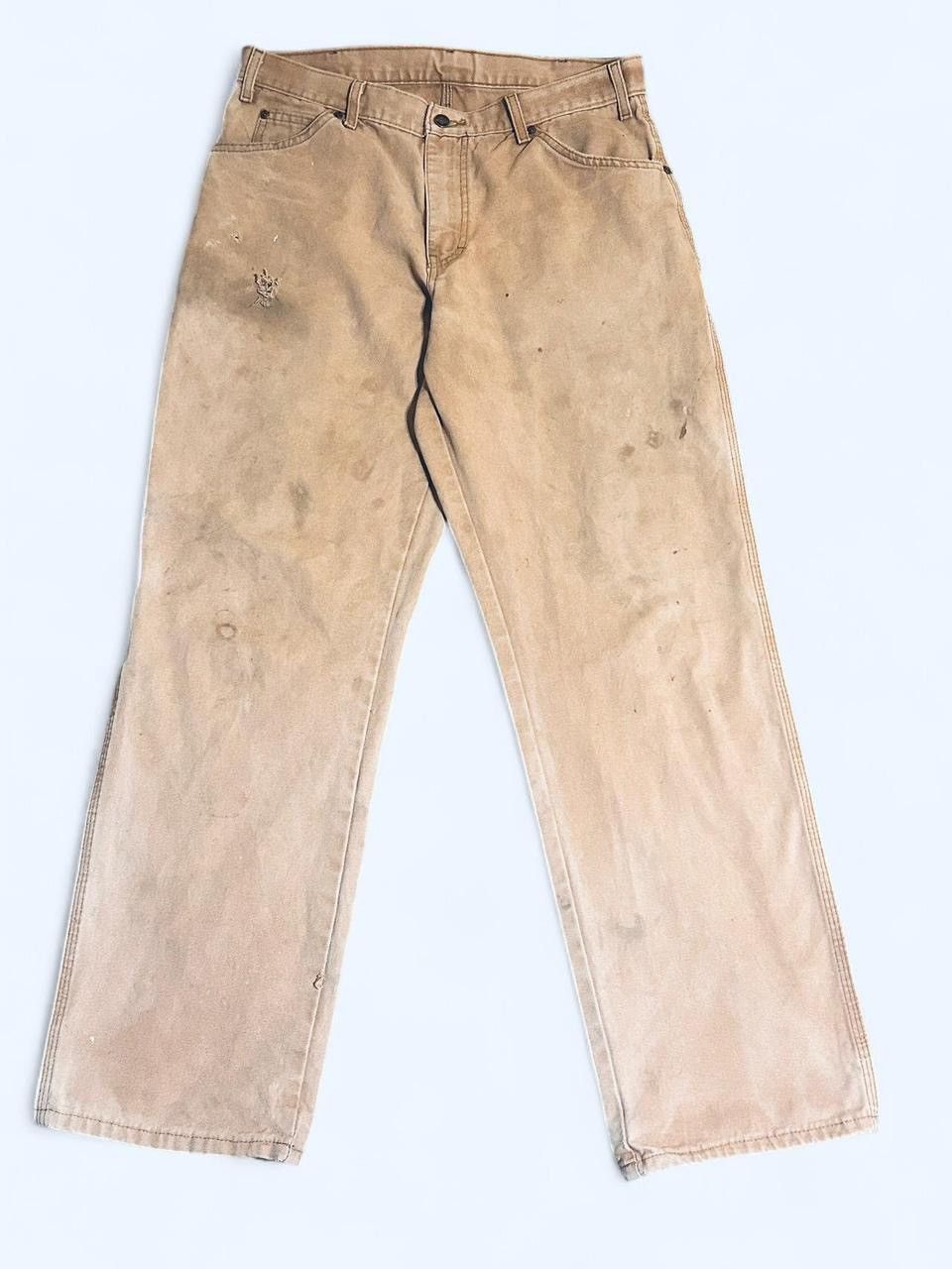 Dickies × Vintage Vintage Dickies Single Knee Carpenter Work Pants - 32 Size US 32 / EU 48 - 2 Thumbnail