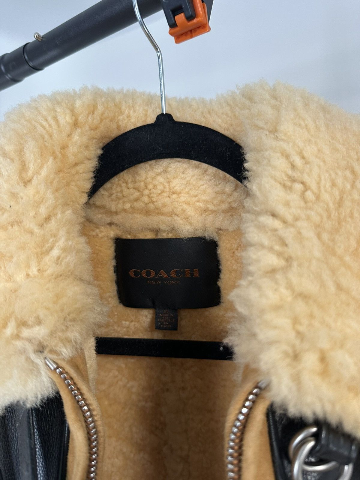Coach Coach Leather Shearling Vest Size XS / US 0-2 / IT 36-38 - 10 Thumbnail