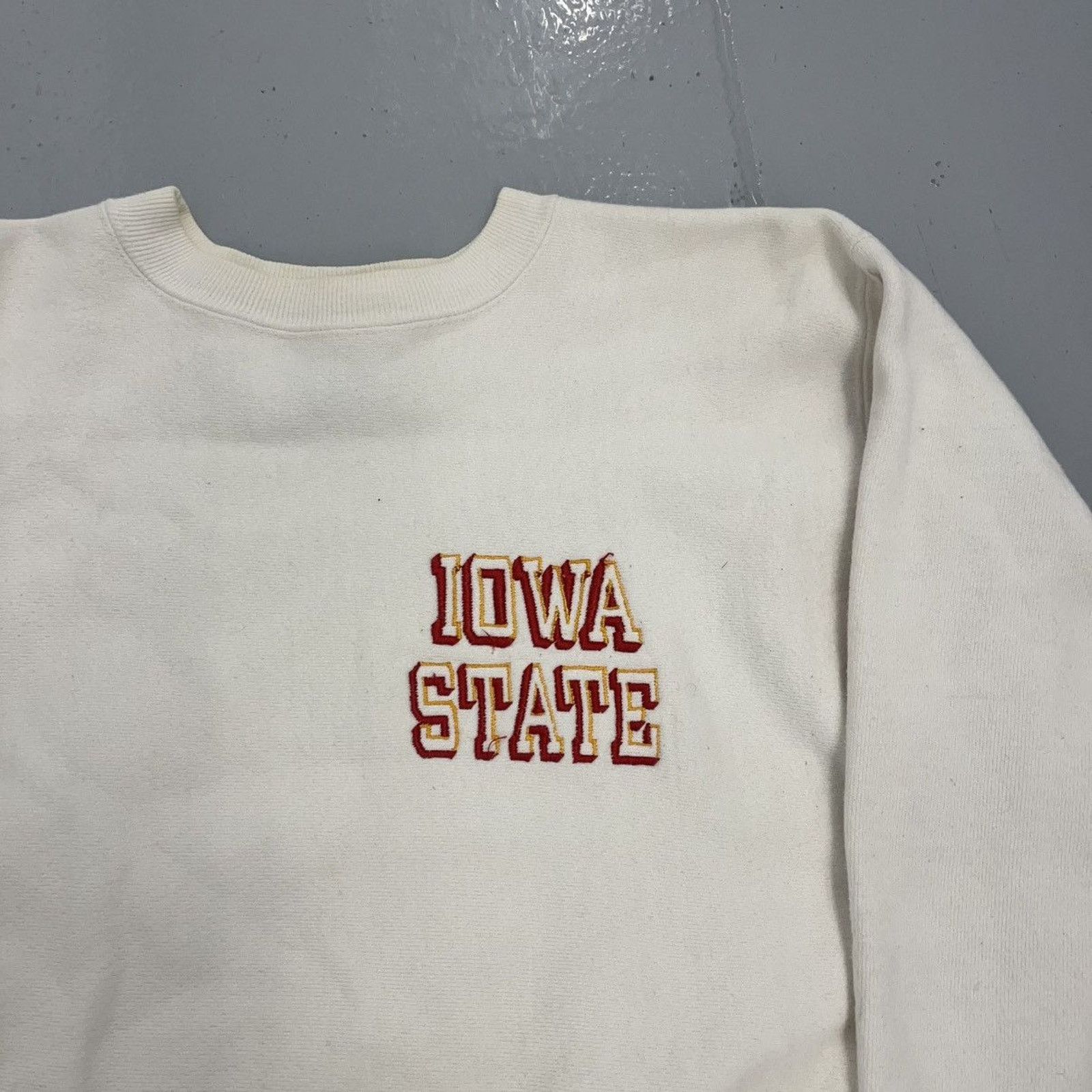 Champion Vintage 90s Iowa State Champion Reverse Weave Sweatshirt Size US L / EU 52-54 / 3 - 2 Thumbnail