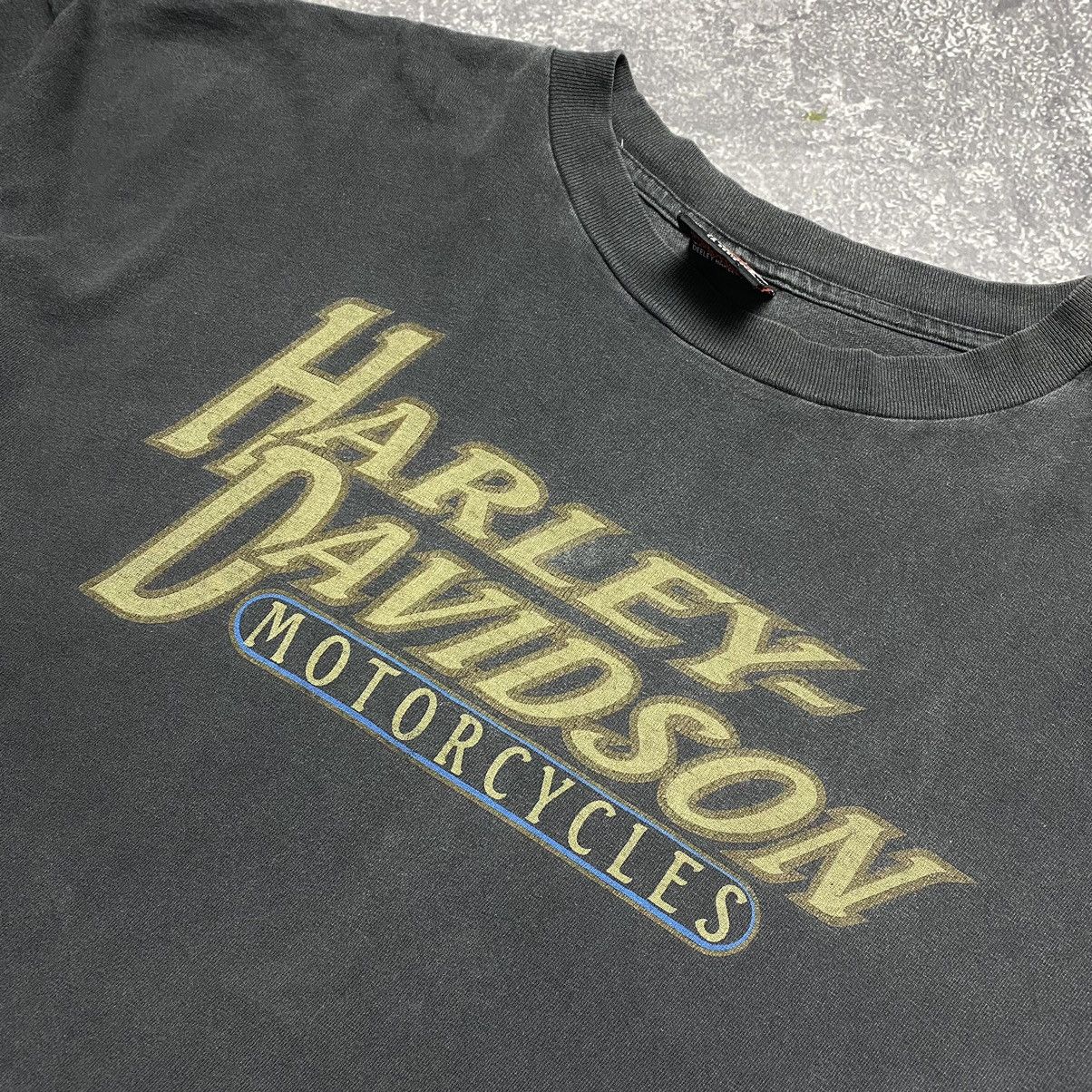 Band Tees Vintage Harley Davidson Motorcycles Cameron’s 90’s tee Size US XL / EU 56 / 4 - 4 Thumbnail