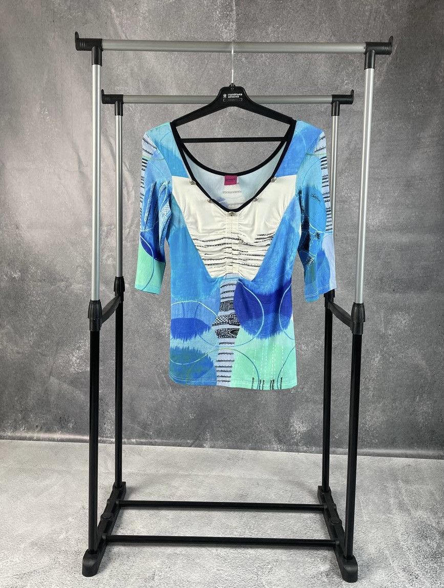 Designer Save the queen ladies blouse Size L / US 10 / IT 46 - 1 Thumbnail