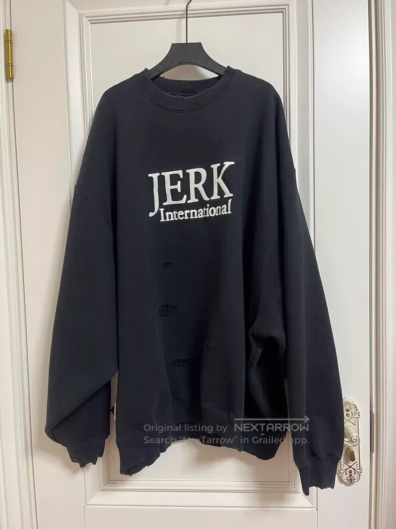 Vetements Vetements Holey Sweatshirt Size US S / EU 44-46 / 1 - 2 Thumbnail