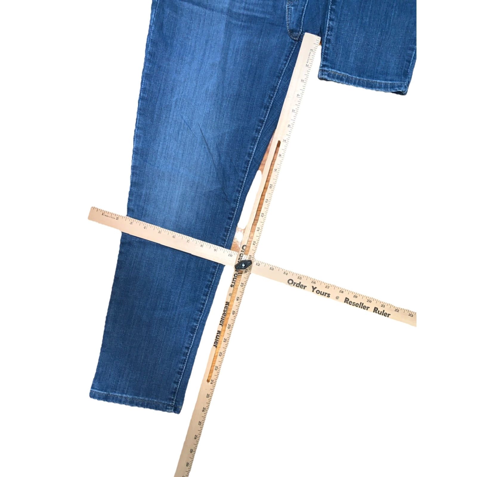 Levi's Levi’s Boyfriend Slim Fit Womens Jeans Size 29 Blue 27in Inseam Mid Rise Cotton Denim Zip Size 30" / US 8 / IT 44 - 6 Thumbnail