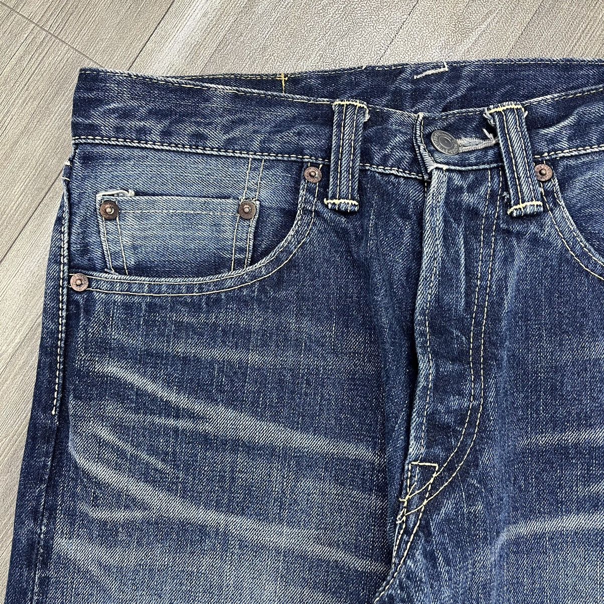 Eternal × Japanese Brand × Vintage Vintage Eternal Half Selvedge Faded Honeycomb Denim Jeans Size US 29 - 5 Thumbnail