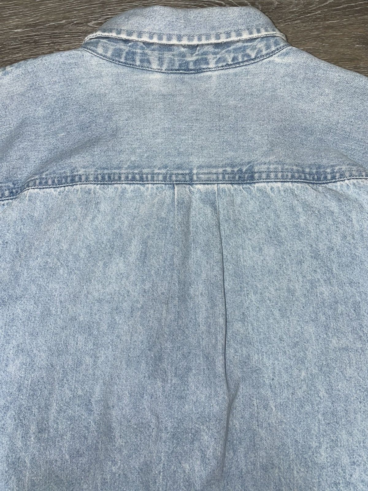 Vintage 1991 Denim Button Down Planet Hollywood Size US L / EU 52-54 / 3 - 15 Thumbnail