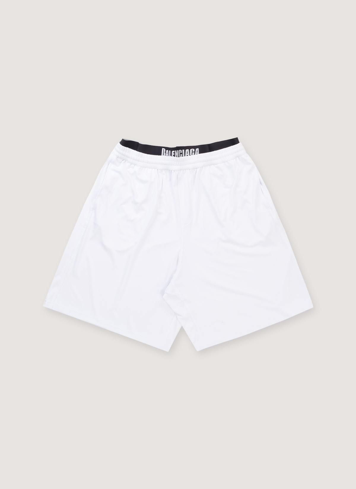 Balenciaga Technical Mesh Swim Shorts White Size US 28 / EU 44 - 1 Thumbnail