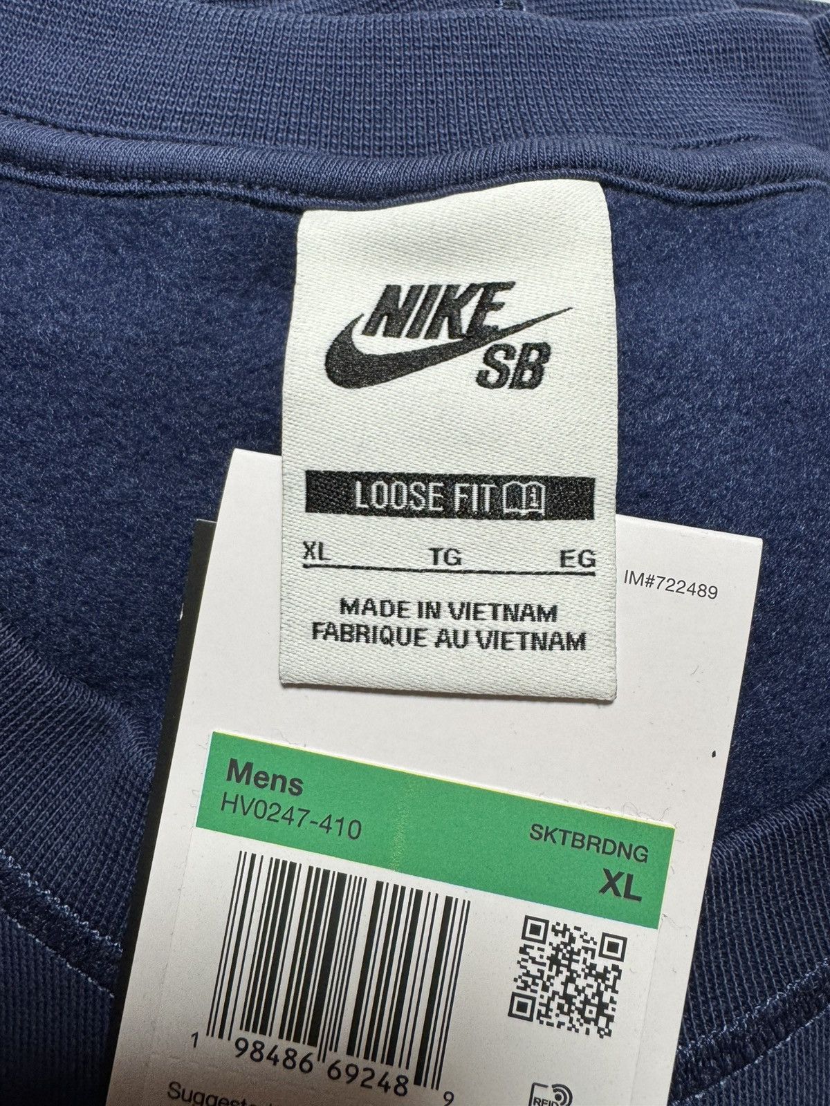 Nike SB Nike SB x Eric Koston - Fleece Skate Crew Midnight Navy Size US XL / EU 56 / 4 - 6 Thumbnail
