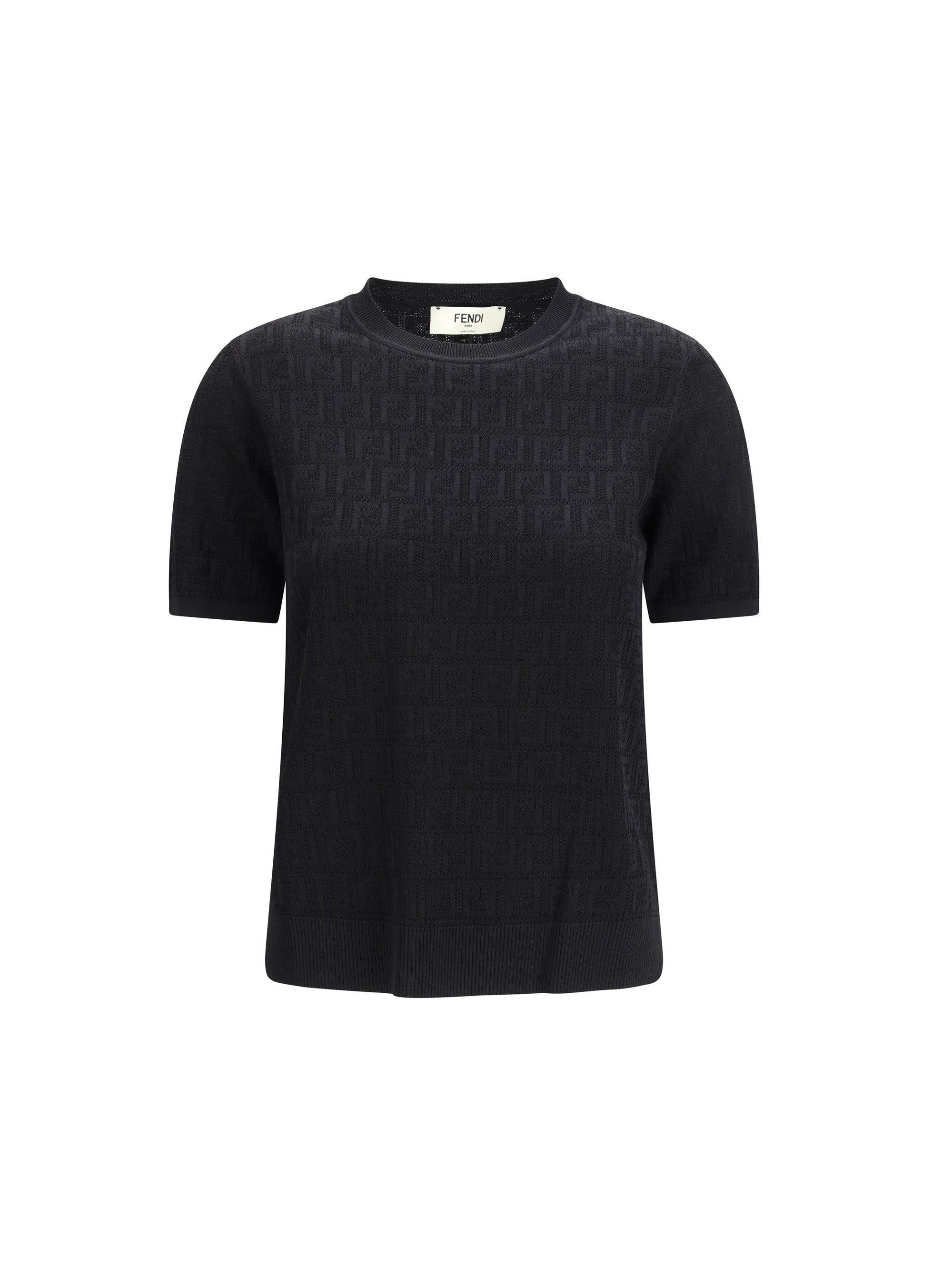 Fendi Knit T-Shirt Size M / US 6-8 / IT 42-44 - 1 Thumbnail