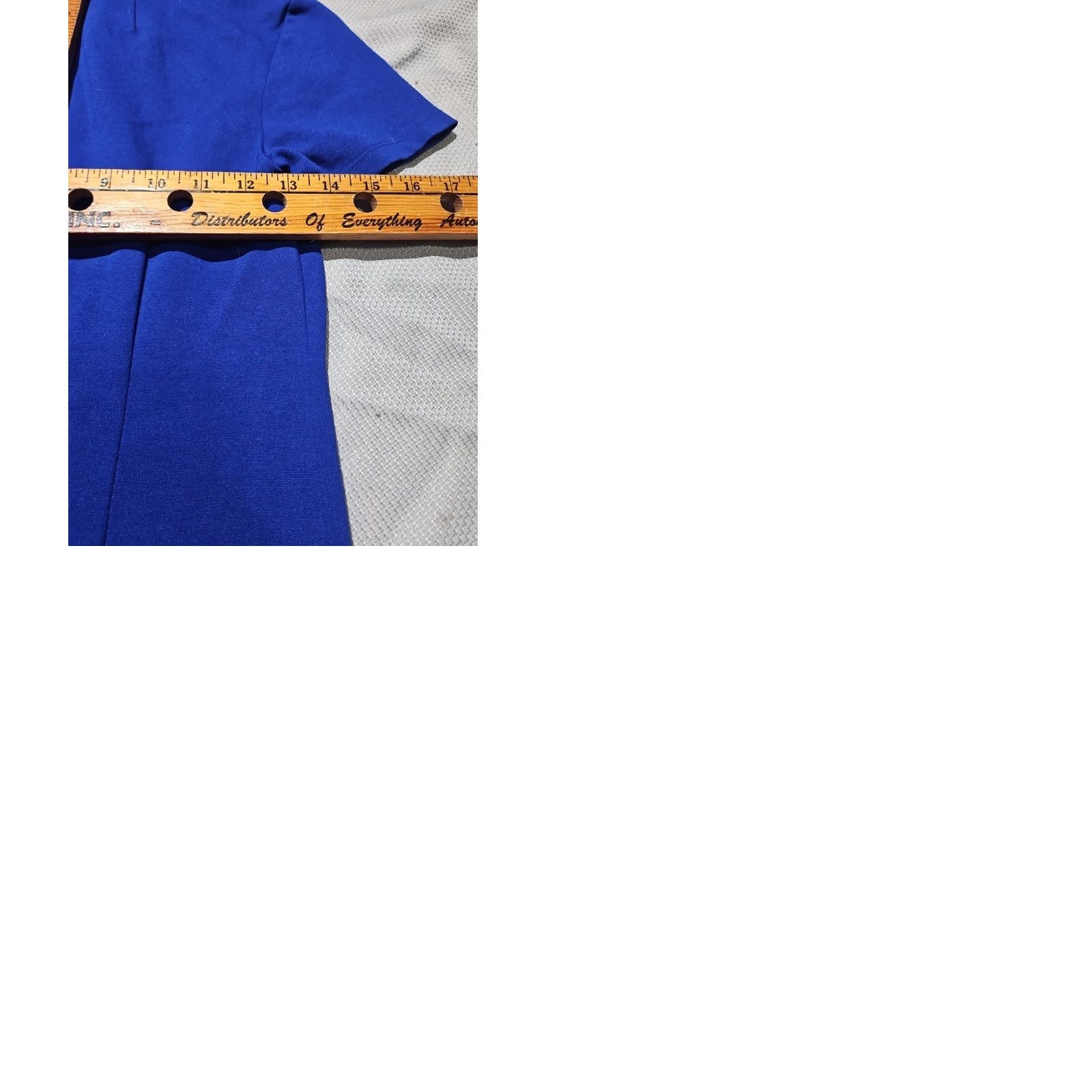 Forever 21 FOREVER 21 Dress Womens S Blue Zip Sheath Casual Career Preppy Minimalist Size S / US 4 / IT 40 - 9 Thumbnail